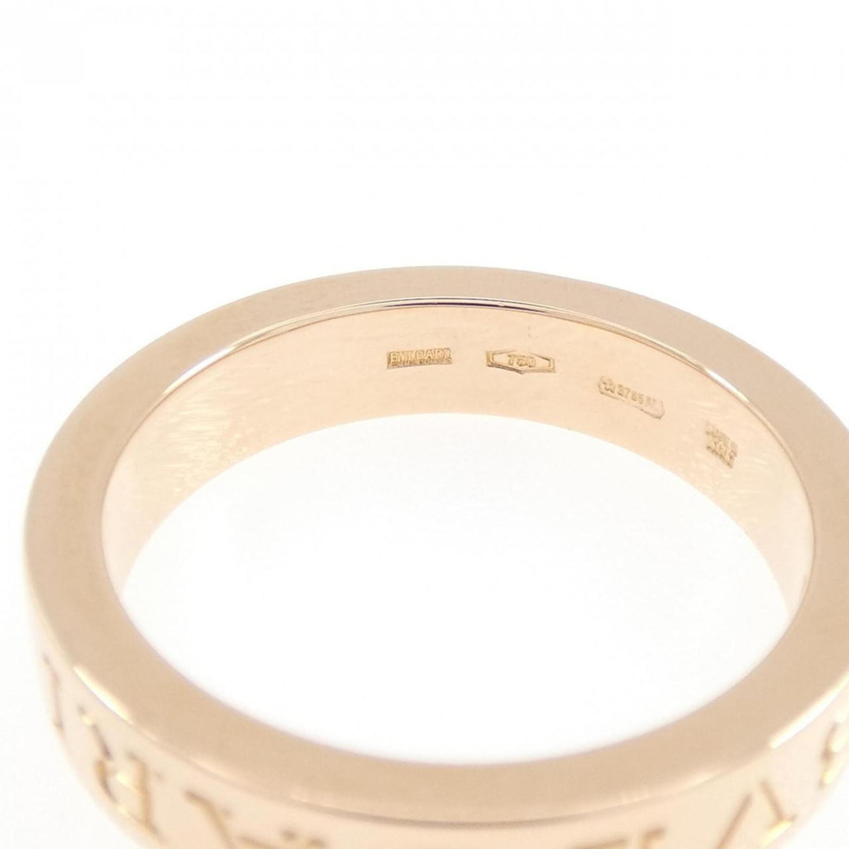 Bvlgari Pink Gold Pink Gold (18K) Band Ring (Pre-Owned)