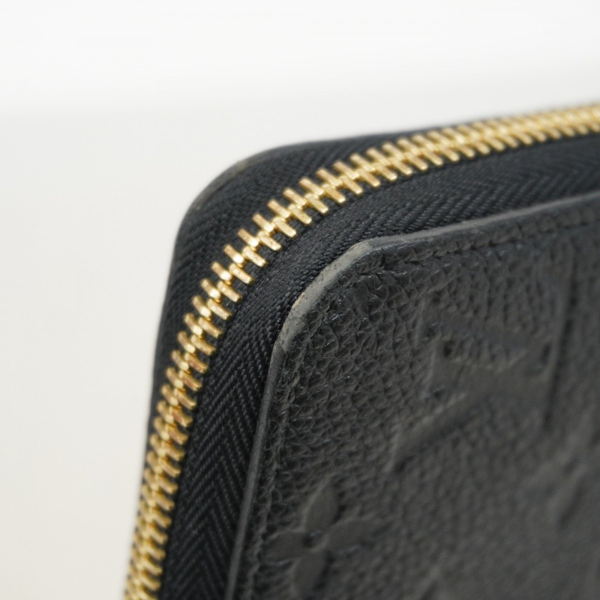 Louis Vuitton Noir Long Wallet (Bi-Fold) (Pre-Owned)