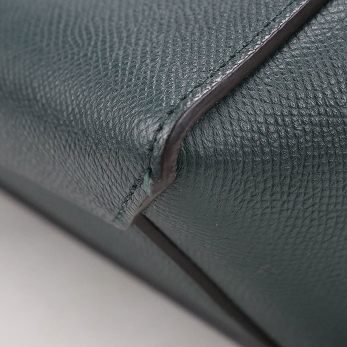 Celine Green Leather Handbag (Pre-Owned)