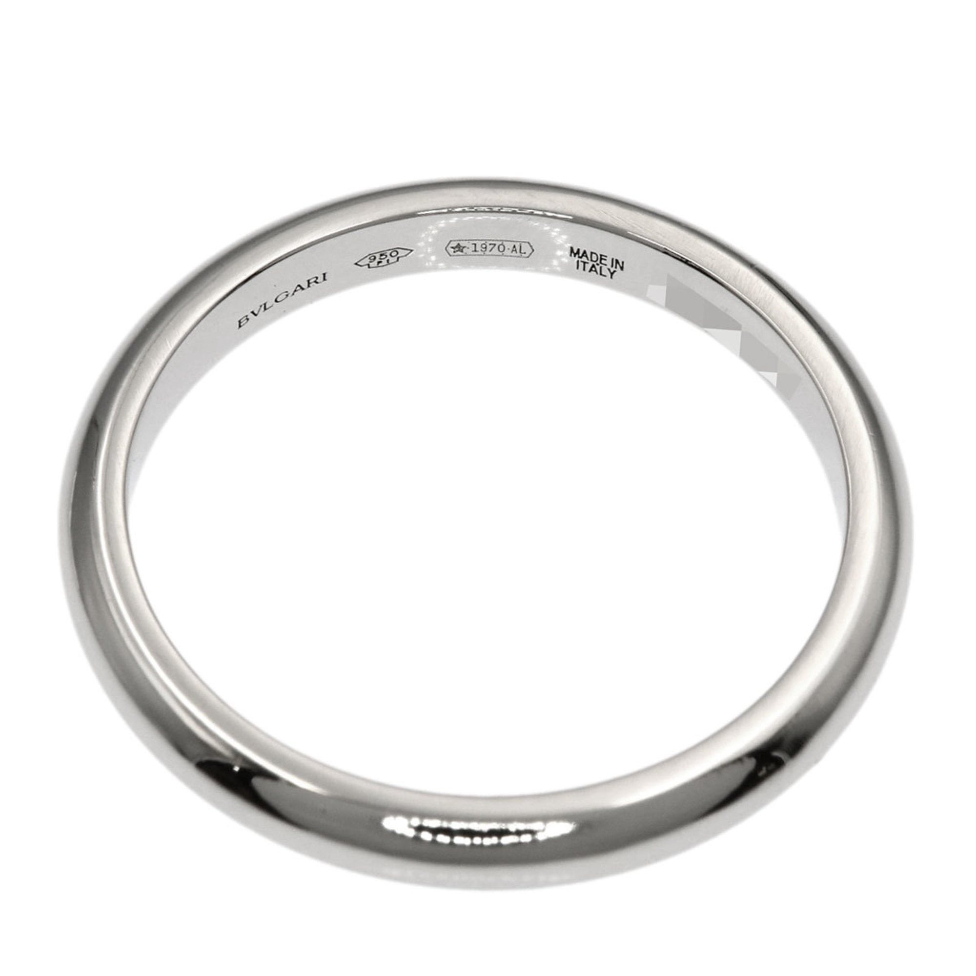 Bvlgari Platinum 950 Band Ring (Pre-Owned)