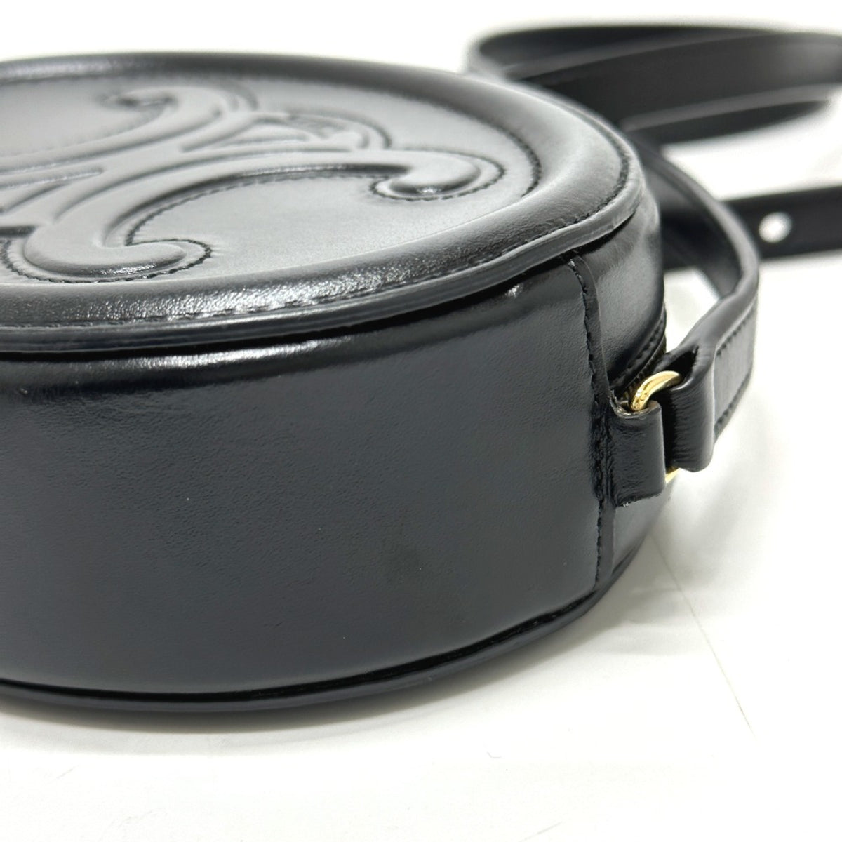 Celine Black Leather Shoulder Bag (Pre-Owned)