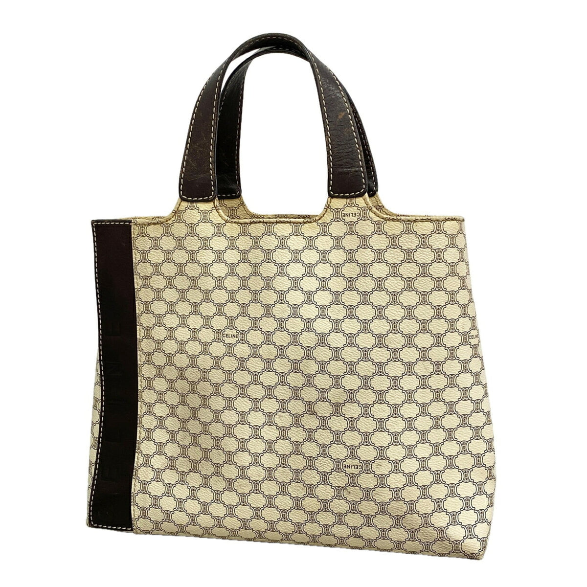 Celine Ivory Pvc Handbag (Pre-Owned)