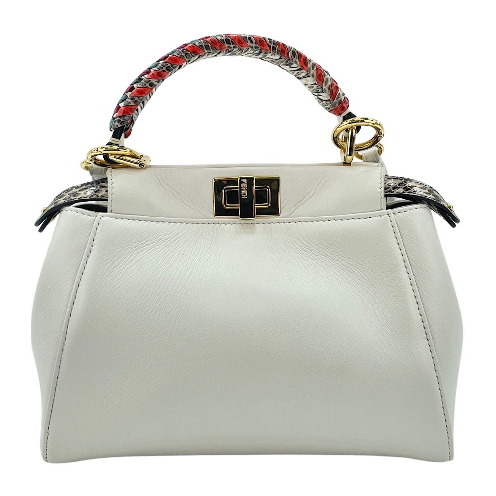 Fendi White Handbag (Pre-Owned)