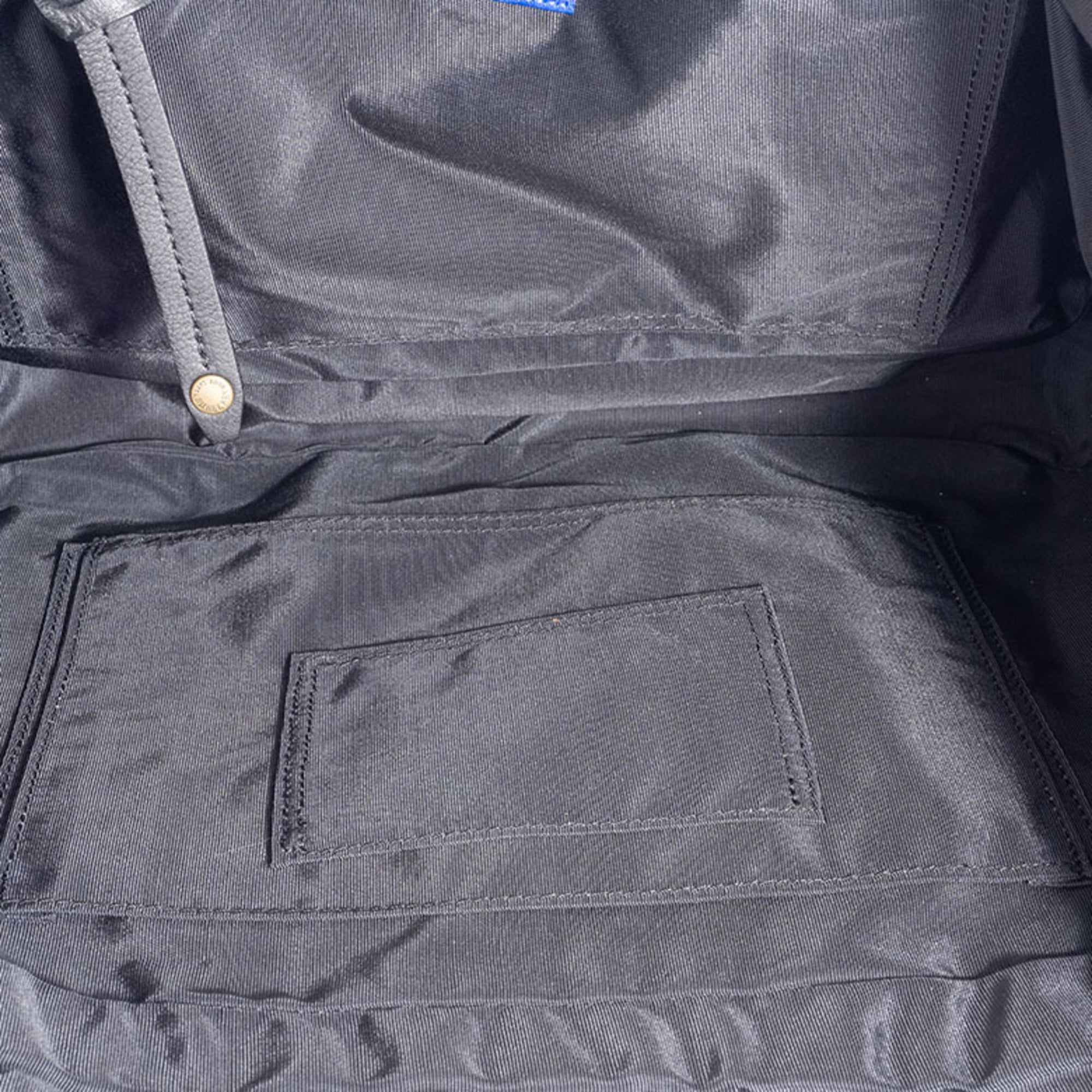 Burberry Black Canvas Leather Shoulder Bag (Pre-Owned)