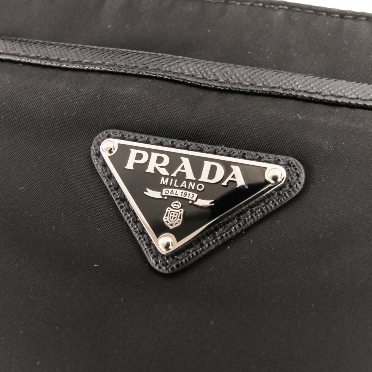 Prada Black Nylon Shoulder Bag (Pre-Owned)