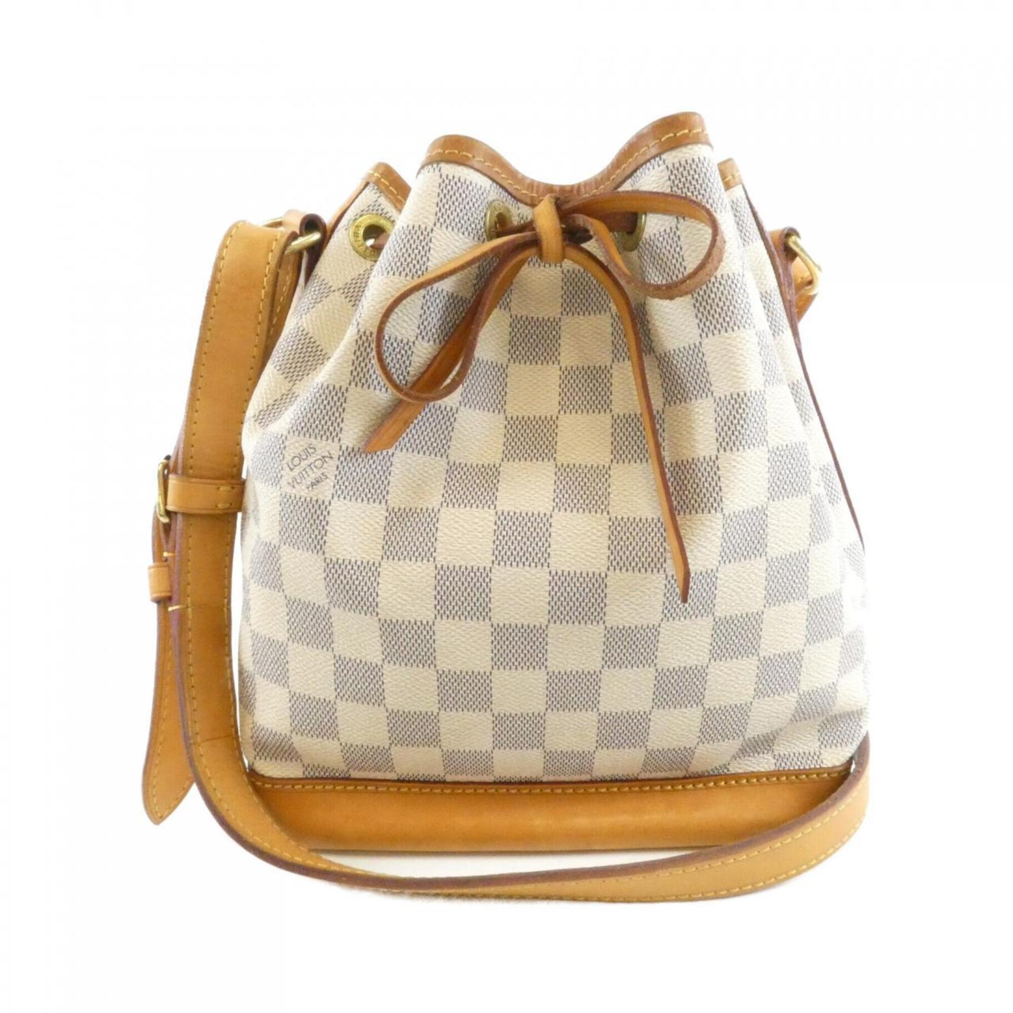 Louis Vuitton Azur Coated Canvas Shoulder Bag (Pre-Owned)
