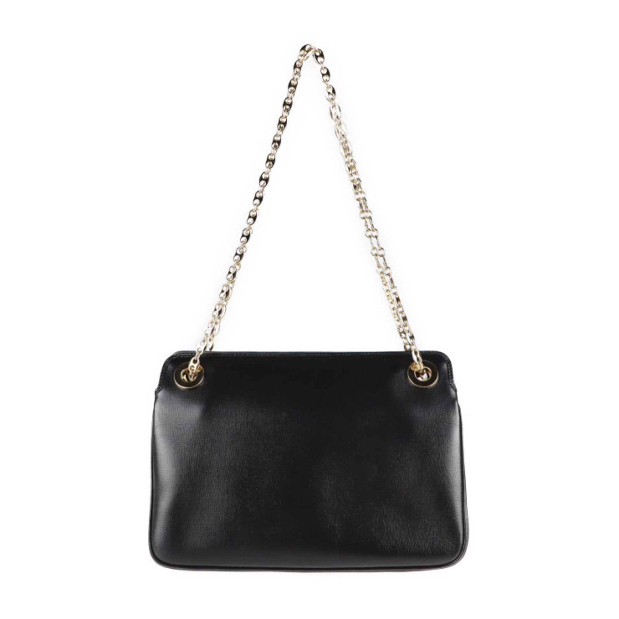 Gucci Black Leather Shoulder Bag (Pre-Owned)