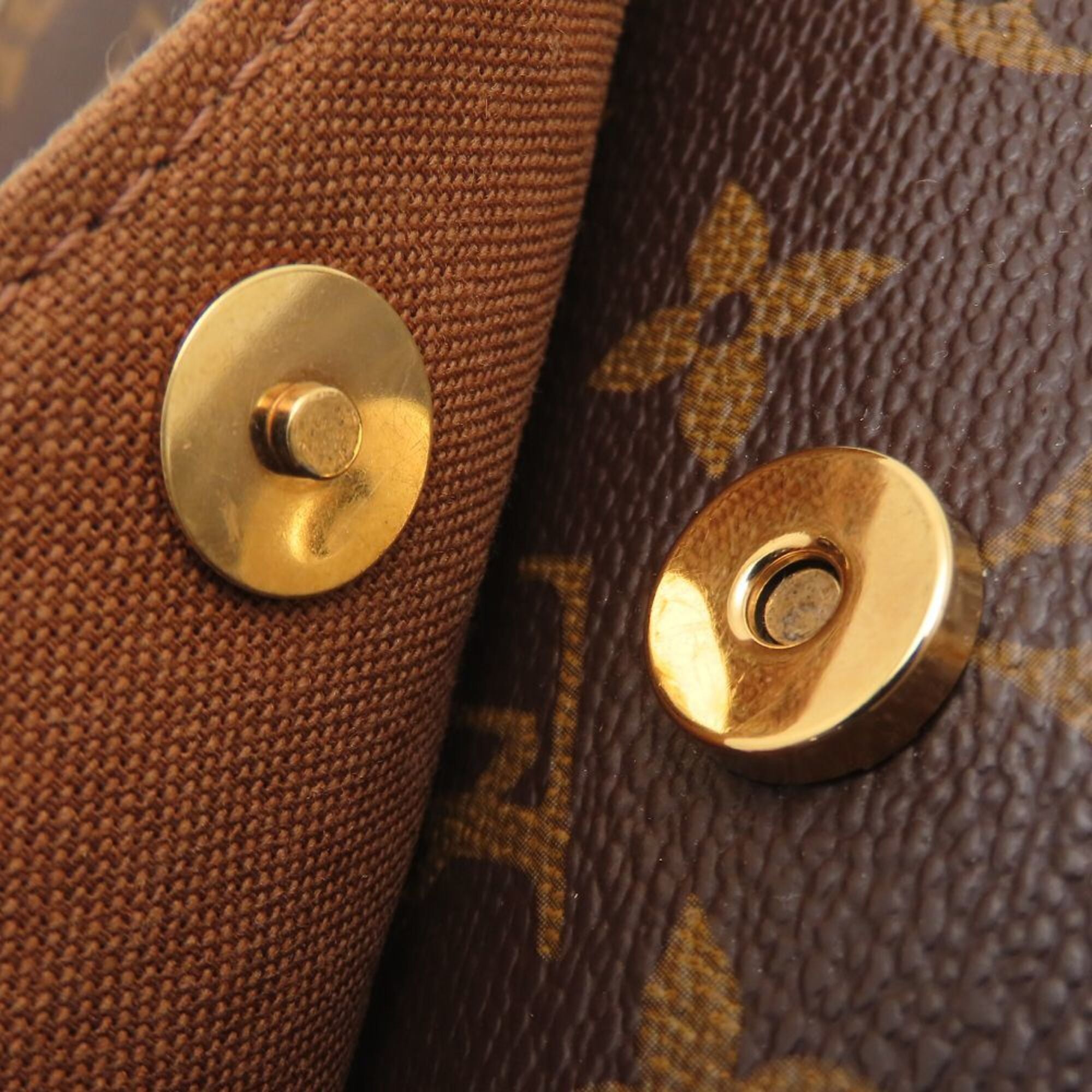 Louis Vuitton Brown Monogram Mini Handbag (Pre-Owned)