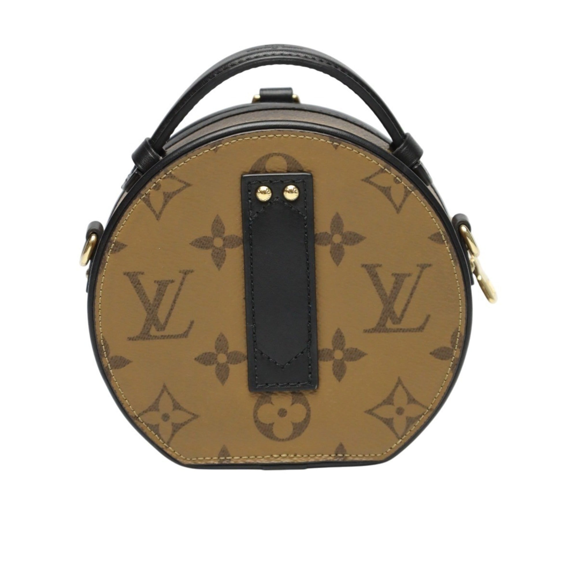 Louis Vuitton Brown Monogram Reverse Monogram Reverse Shoulder Bag (Pre-Owned)