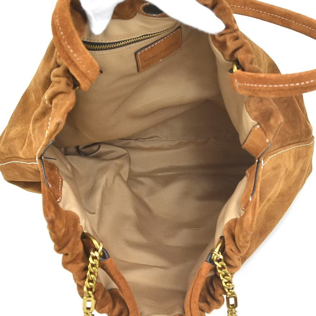 Marc Jacobs Brown Suede Handbag (Pre-Owned)