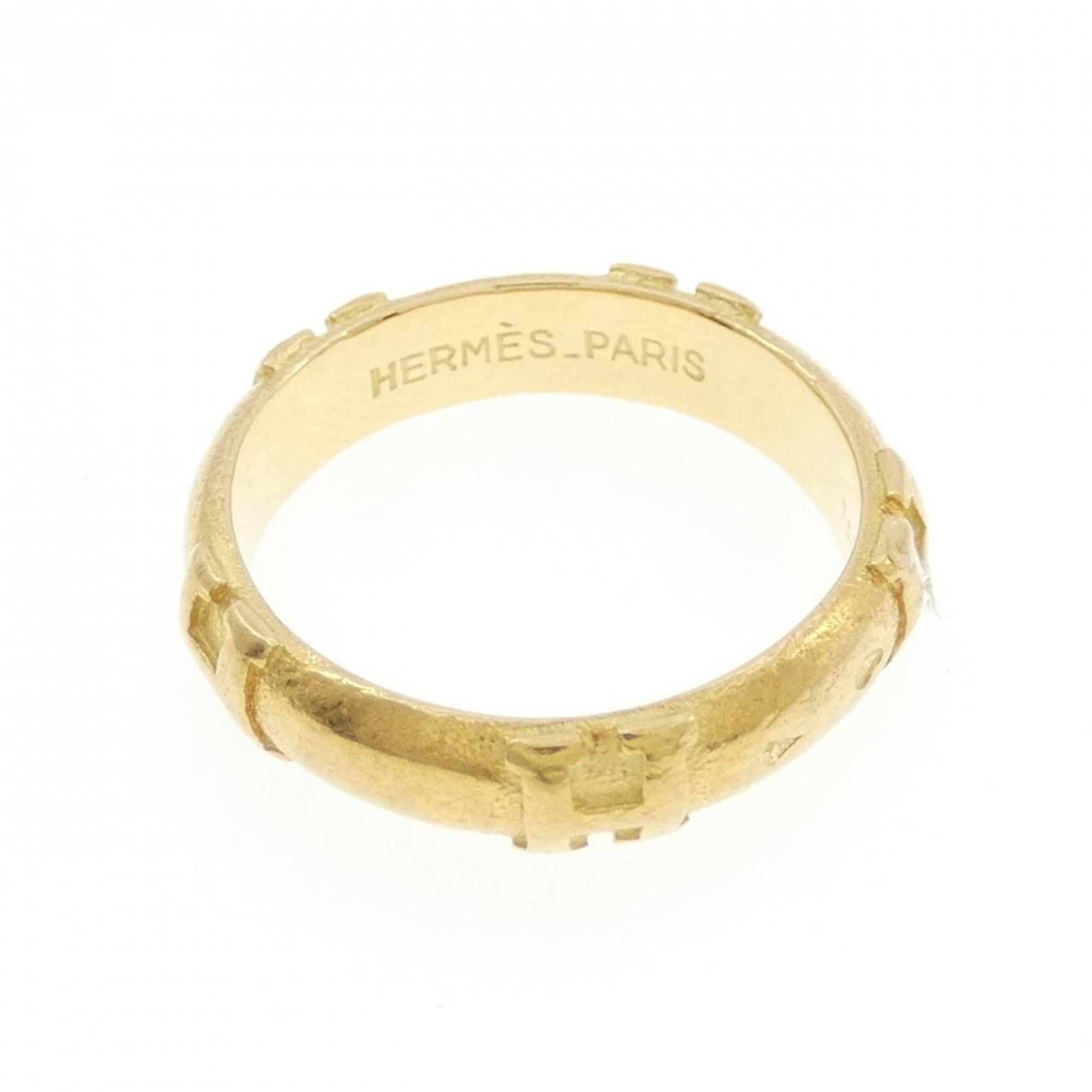 Hermes Yellow Gold Yellow Gold (18K) Band Ring (Pre-Owned)