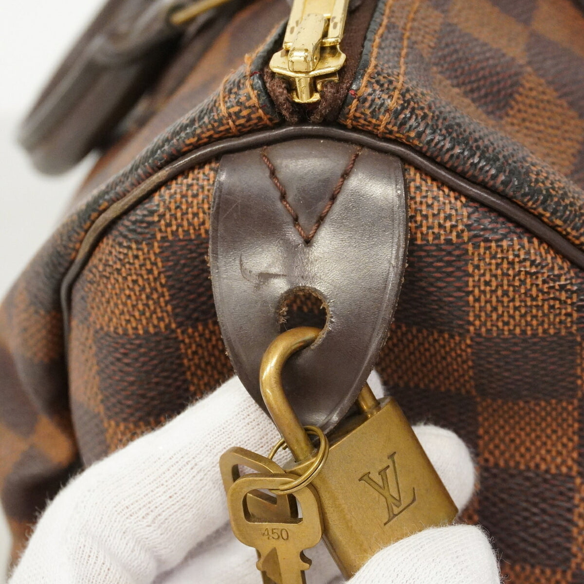 Louis Vuitton Ebene Handbag (Pre-Owned)