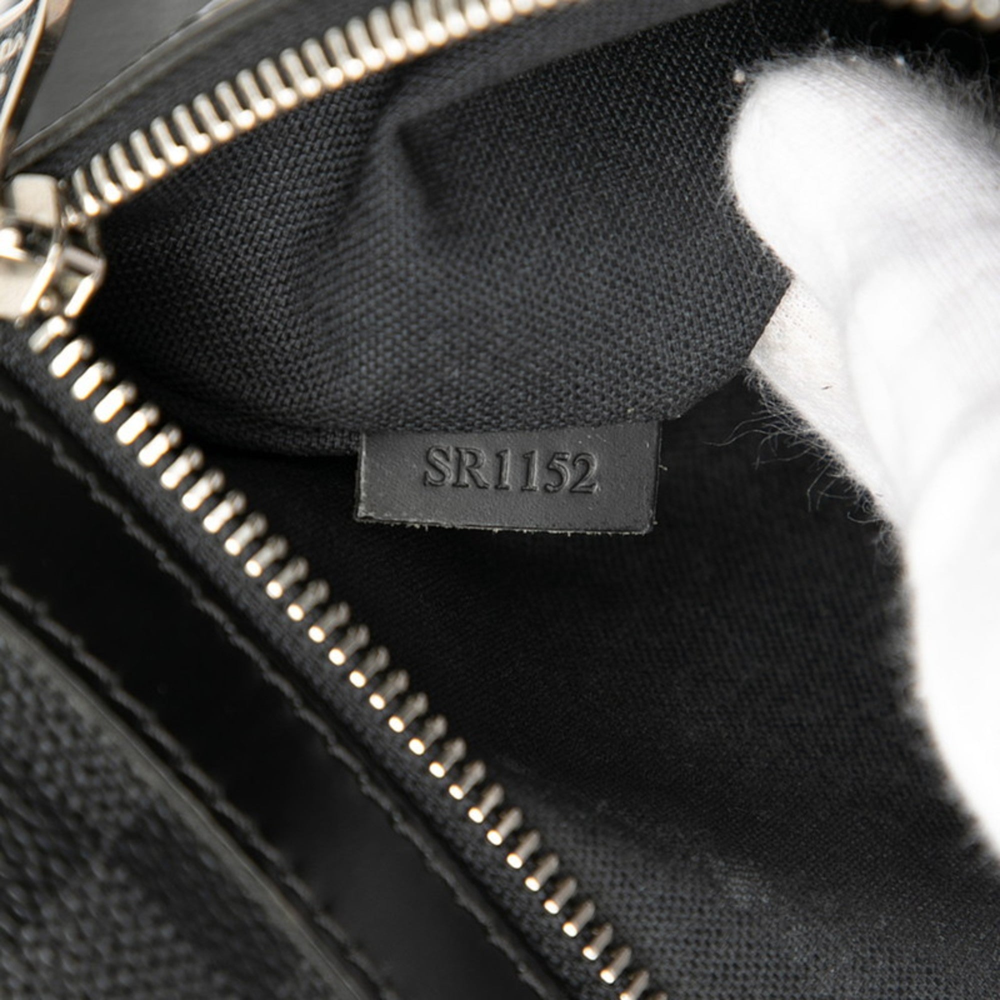 Louis Vuitton Black Pvc Leather Shoulder Bag (Pre-Owned)