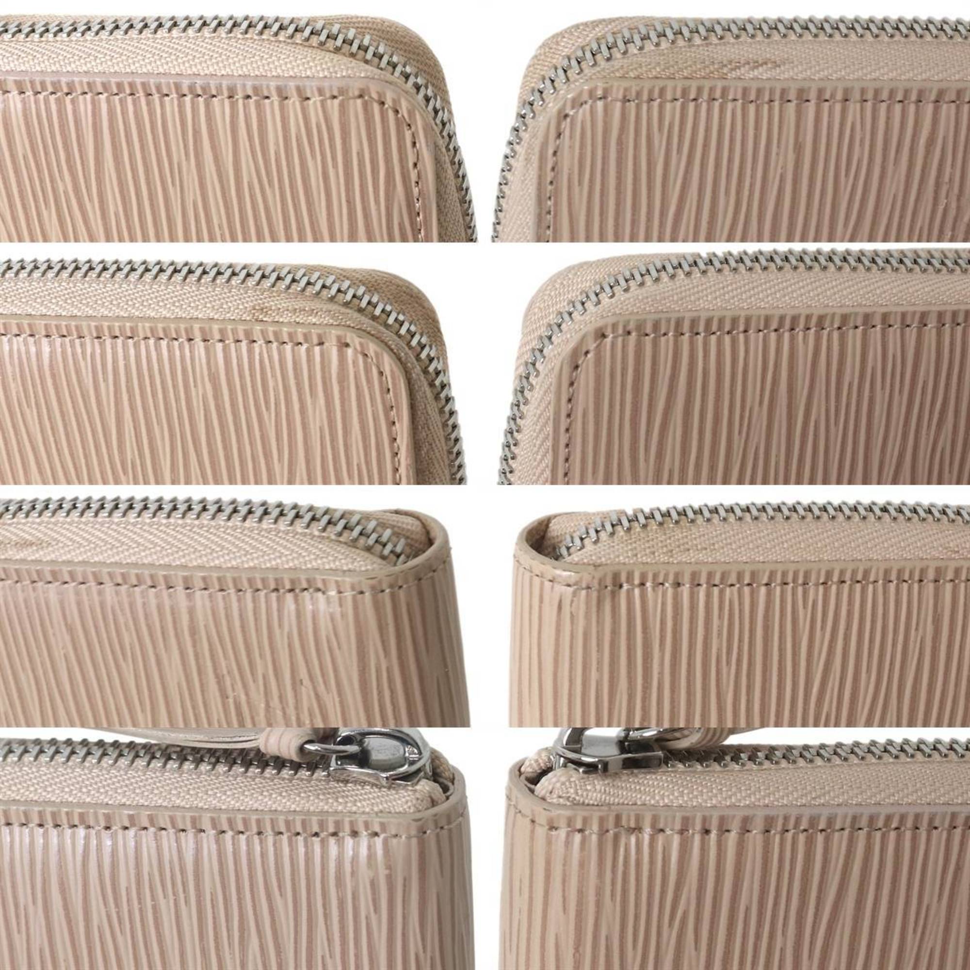 Louis Vuitton Beige Pink Long Wallet (Bi-Fold) (Pre-Owned)