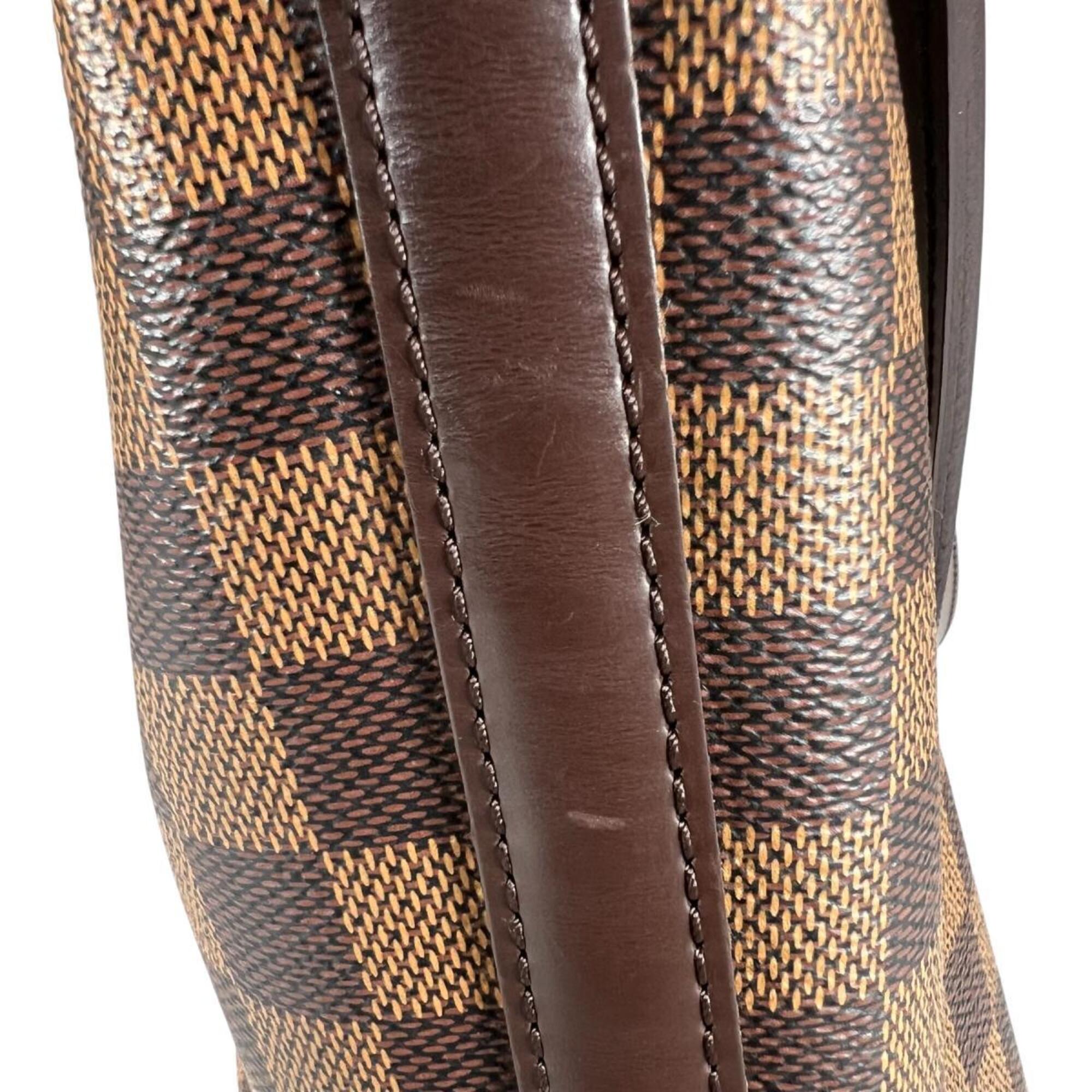 Louis Vuitton Damier Brown Damier Canvas Handbag (Pre-Owned)