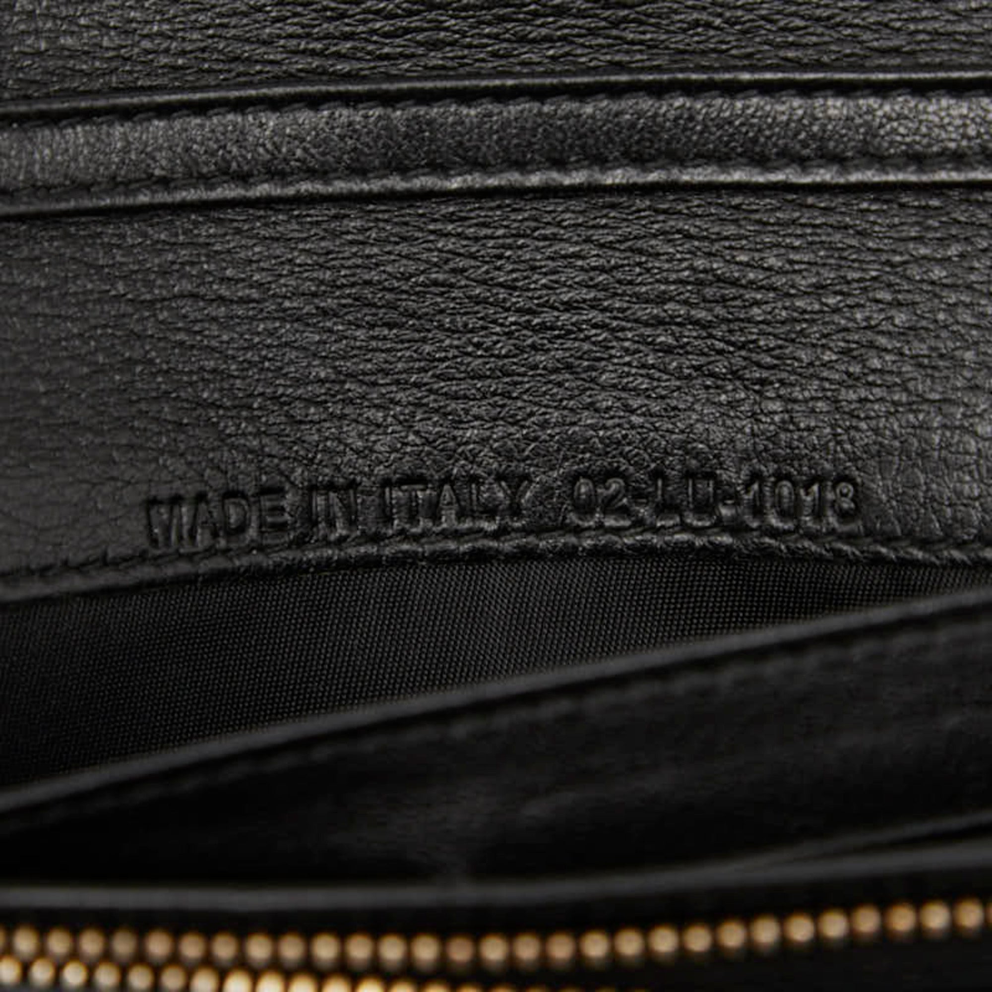 Christian Dior Black Patent Leather Chain/Shoulder Wallet (Pre-Owned)