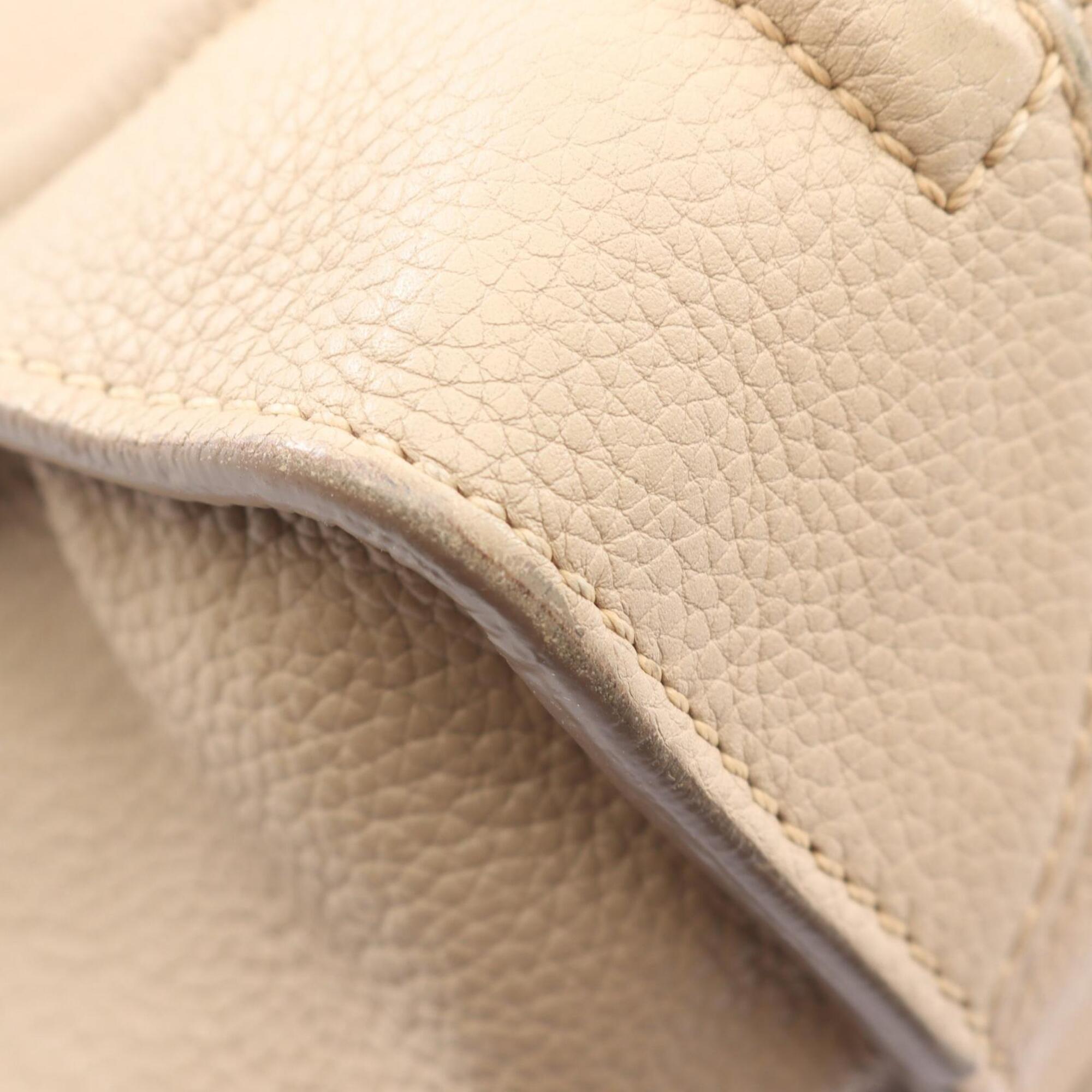 Celine Beige Leather Handbag (Pre-Owned)