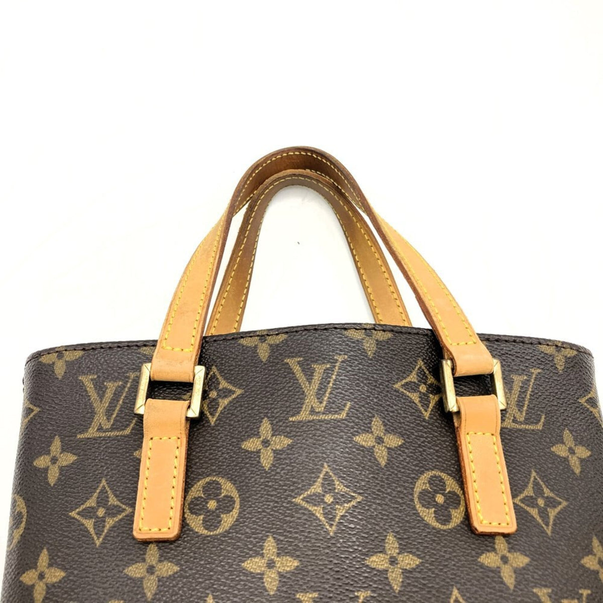 Louis Vuitton Brown Monogram Canvas Handbag (Pre-Owned)