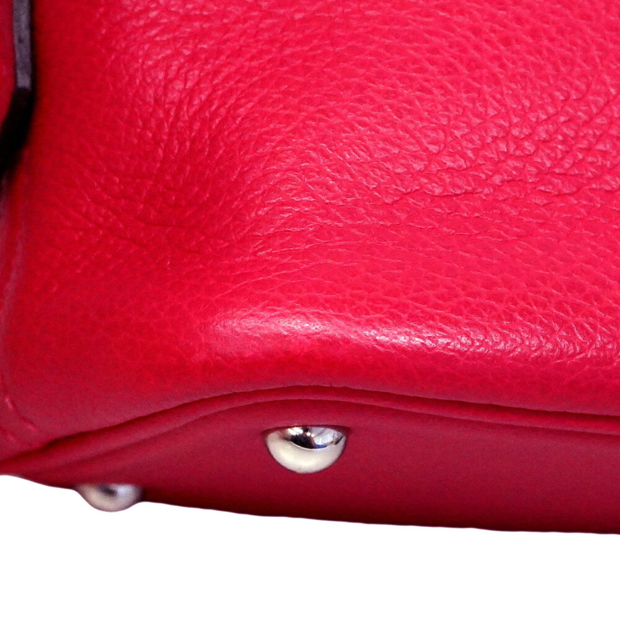 Hermes Rouge H Handbag (Pre-Owned)