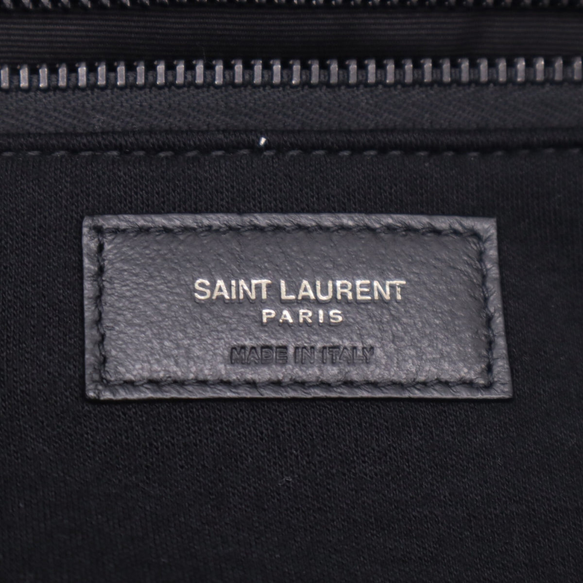 Yves Saint Laurent Black Cotton Handbag Tote Bag (Pre-Owned)
