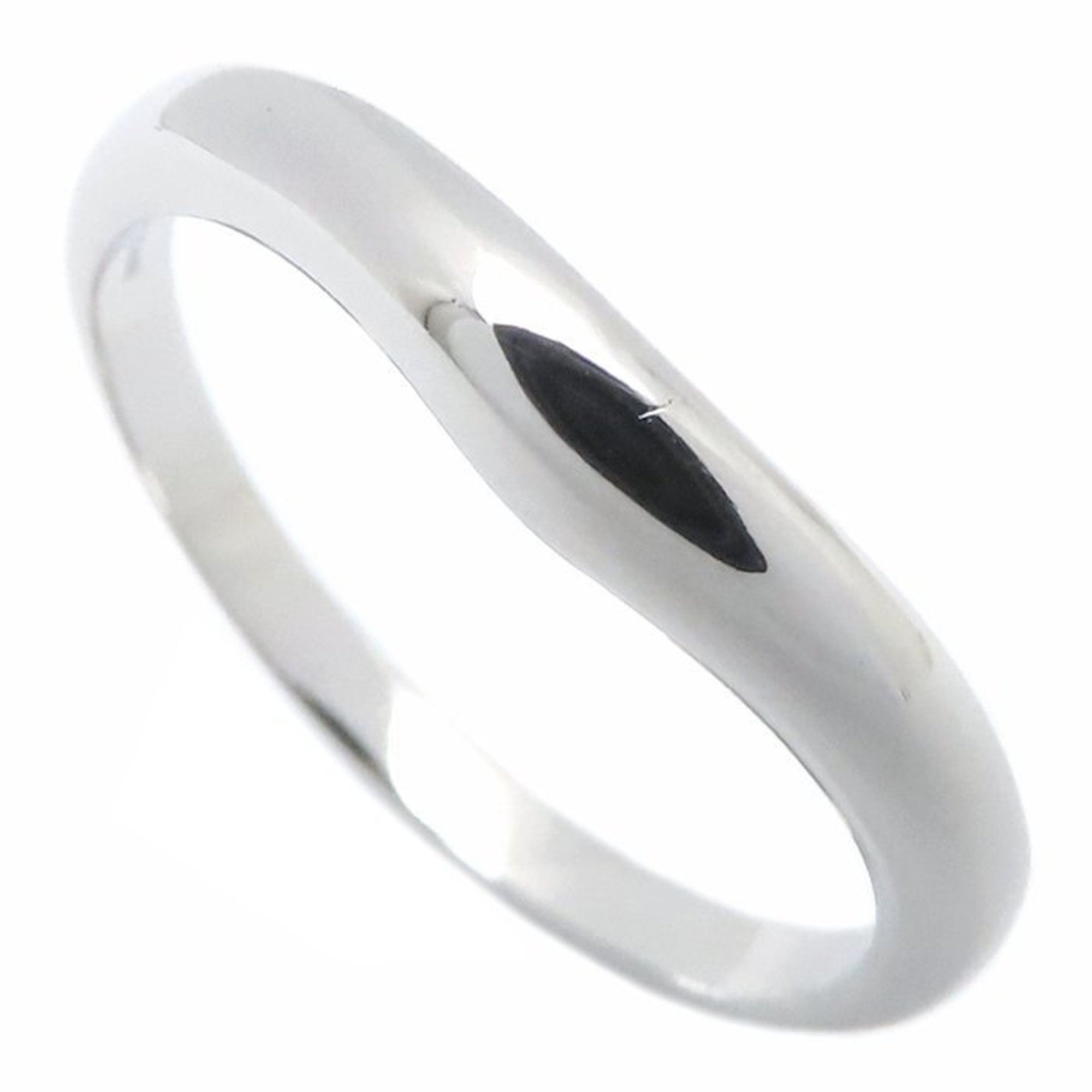 Bvlgari Platinum Platinum 950 Band Ring (Pre-Owned)