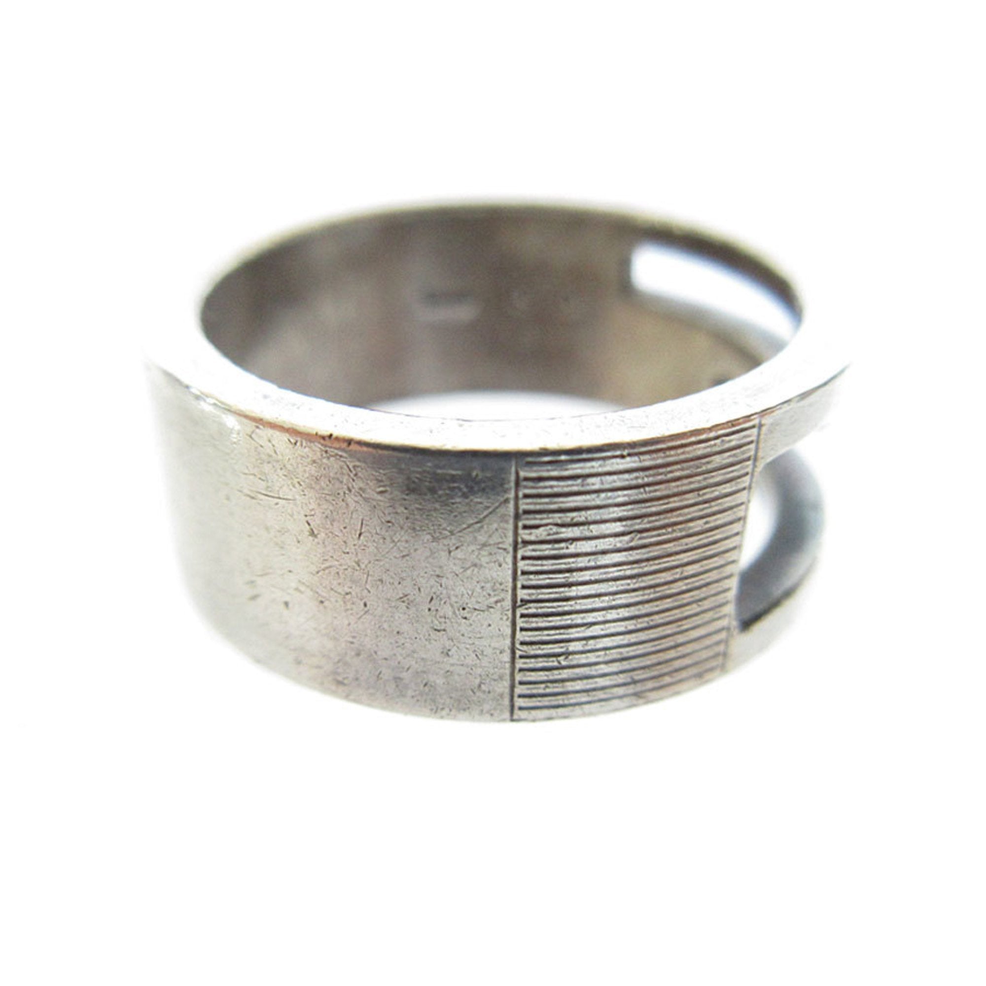 Gucci Silver Silver 925 Band Ring (Pre-Owned)