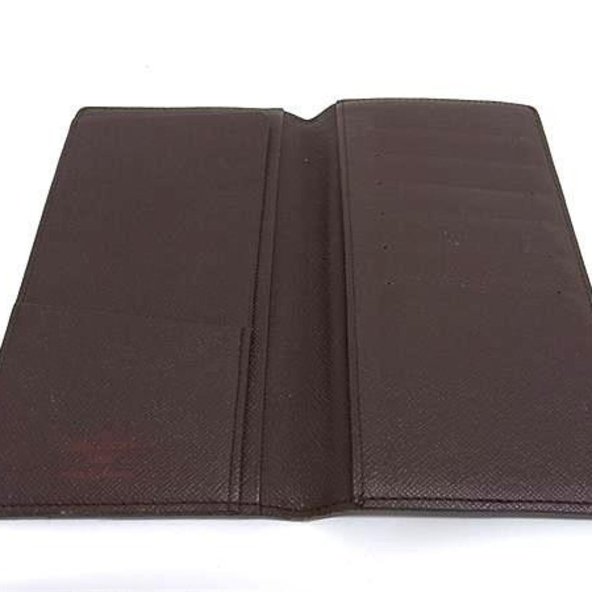 Louis Vuitton Brown Damier Canvas Ebene Damier Canvas Long Wallet (Bi-Fold) (Pre-Owned)