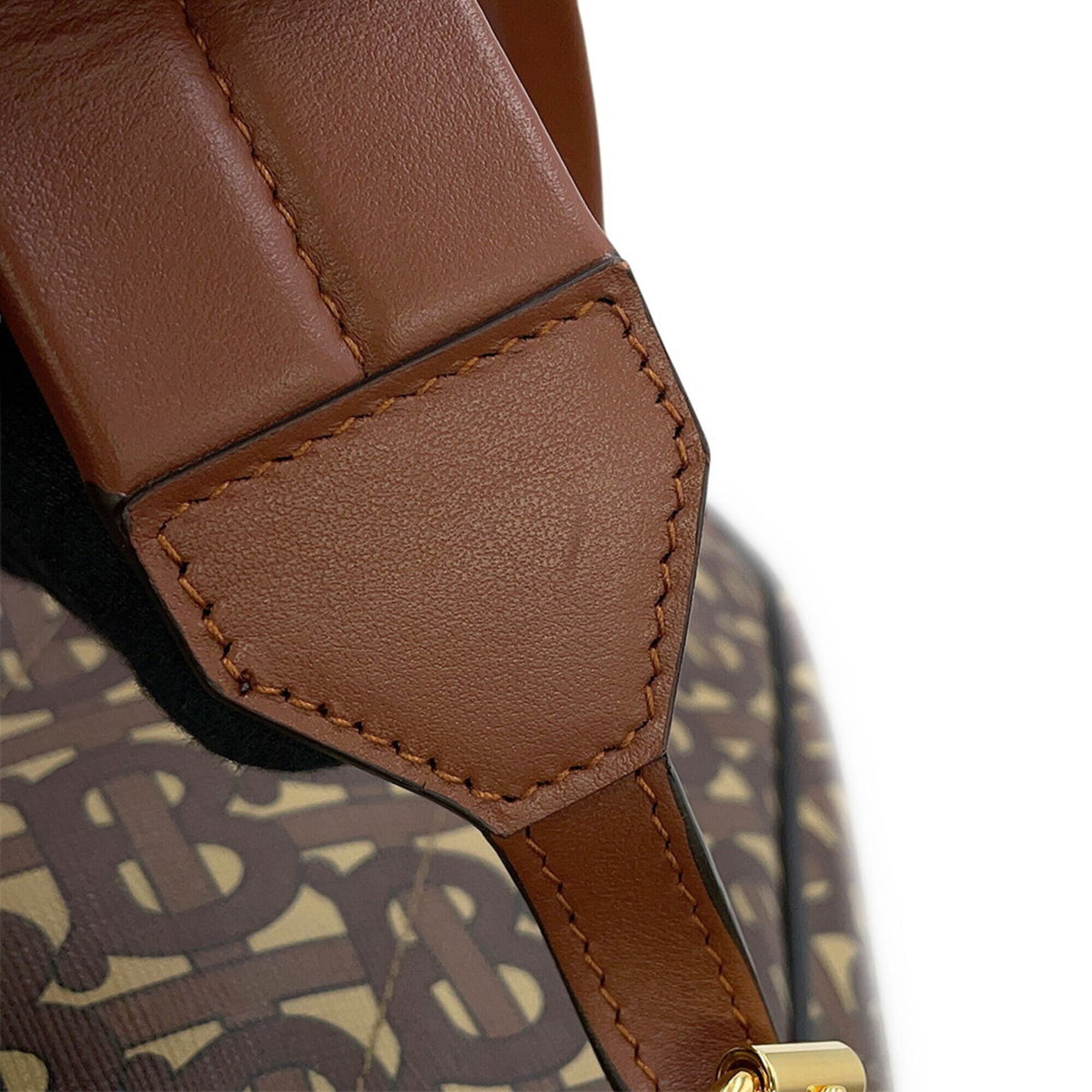 Burberry Brown Multi-Color Pvc Leather Backpack (Pre-Owned)