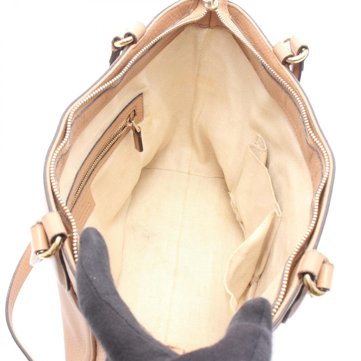 Gucci Pink Leather Handbag (Pre-Owned)