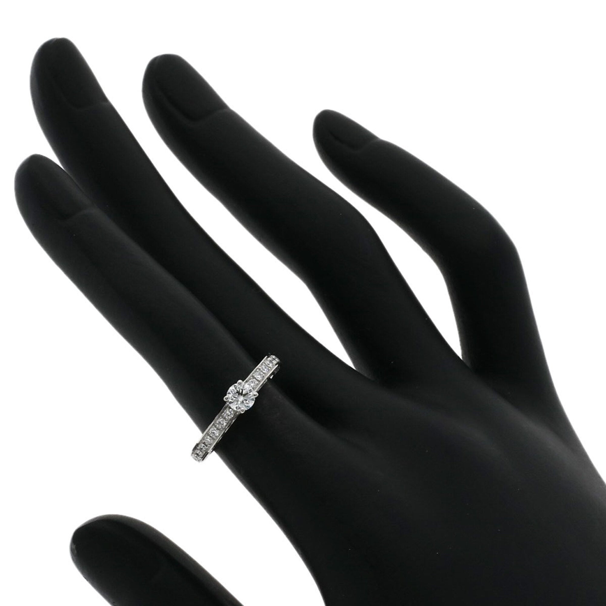 Bvlgari Platinum Platinum 950 Band Ring (Pre-Owned)