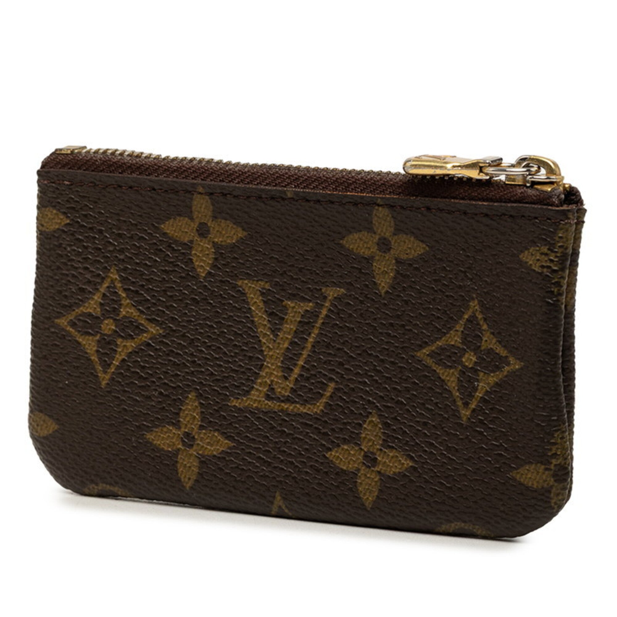 Louis Vuitton Brown Pvc Coin Purse/Coin Case (Pre-Owned)