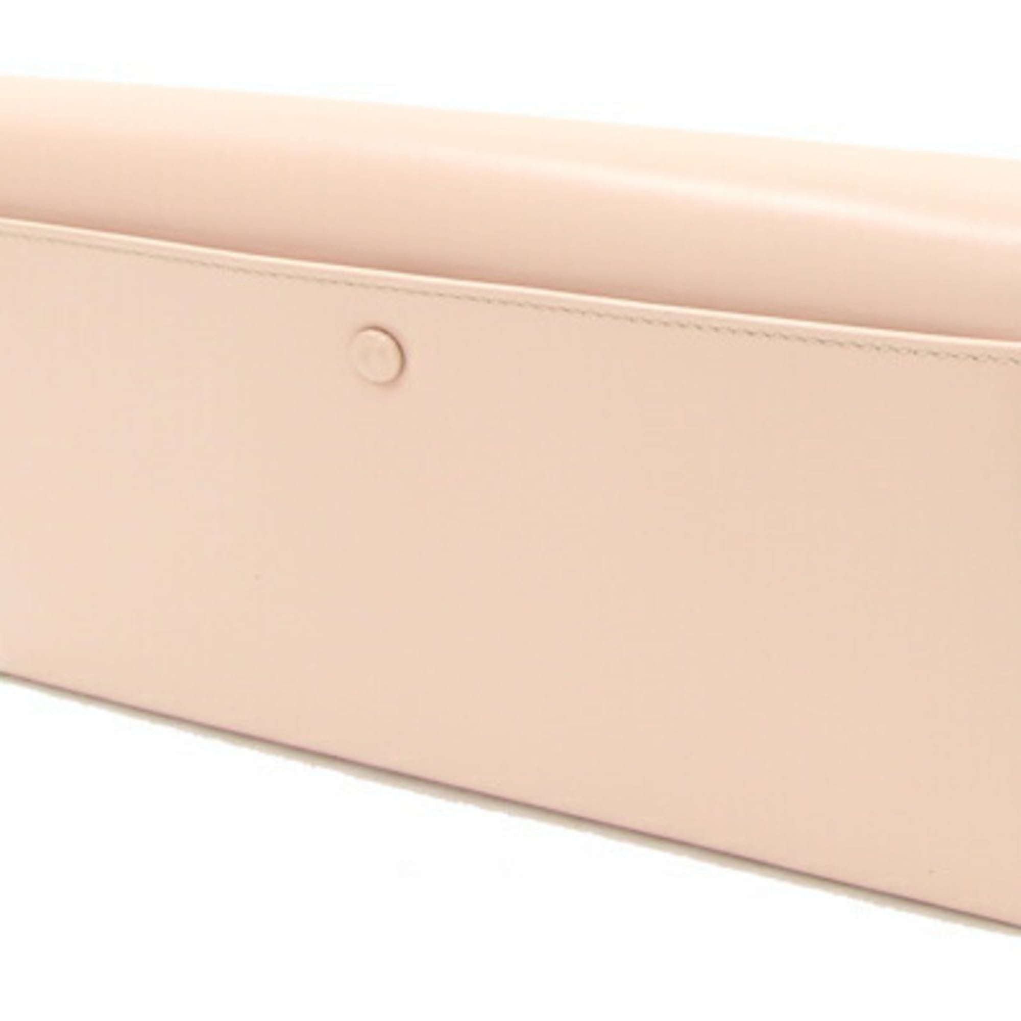 Tod's Light Pink Leather Clutch Bag (Pre-Owned)