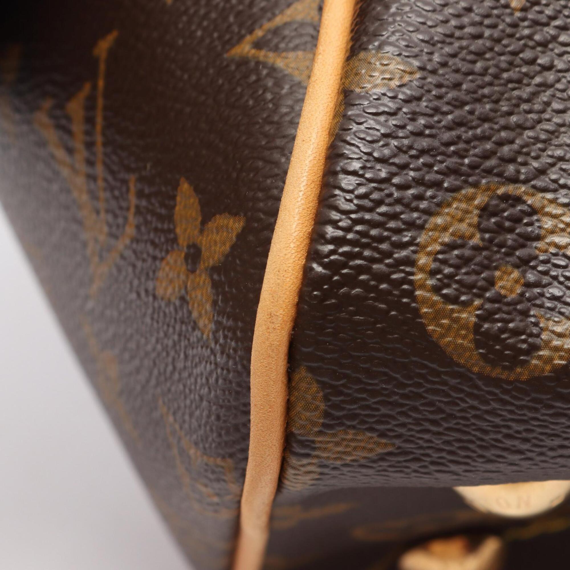Louis Vuitton Brown Monogram Monogram Leather Handbag (Pre-Owned)