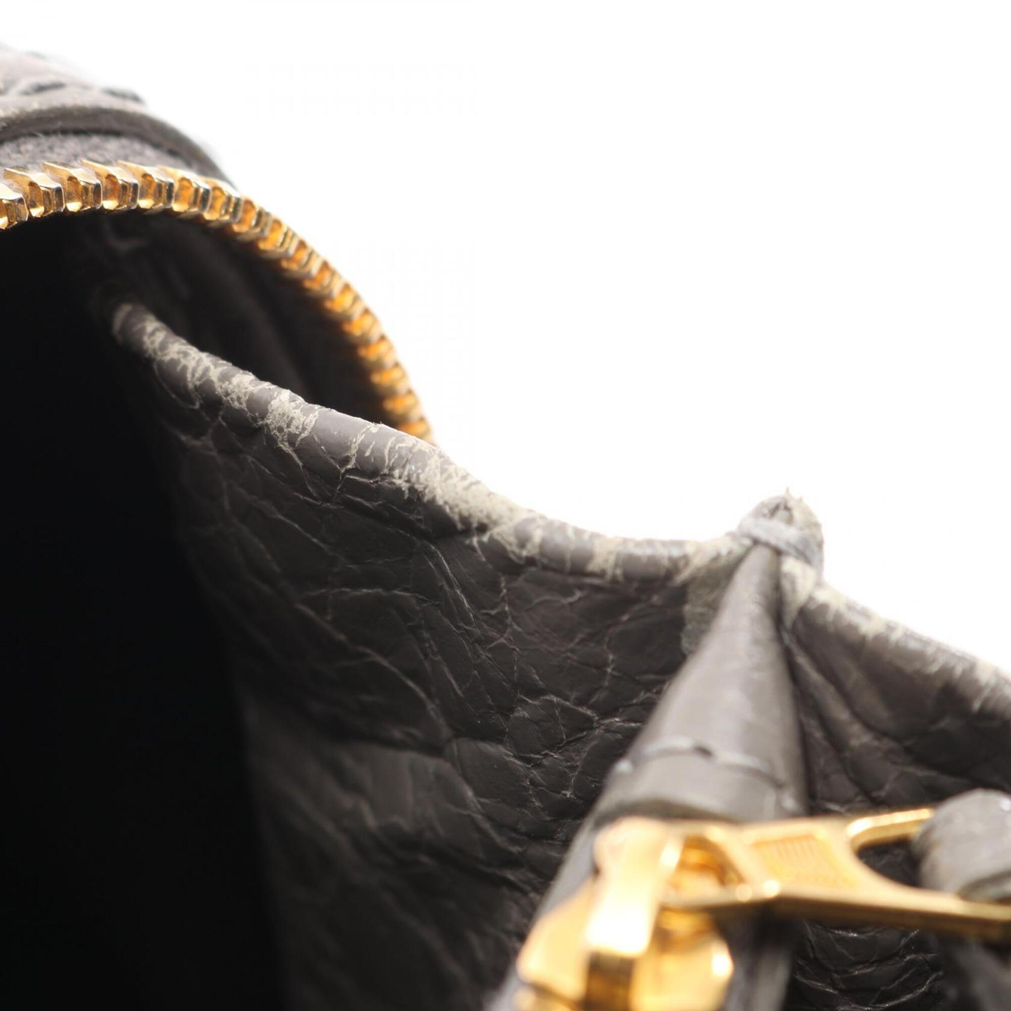 Balenciaga Gray Leather Handbag (Pre-Owned)