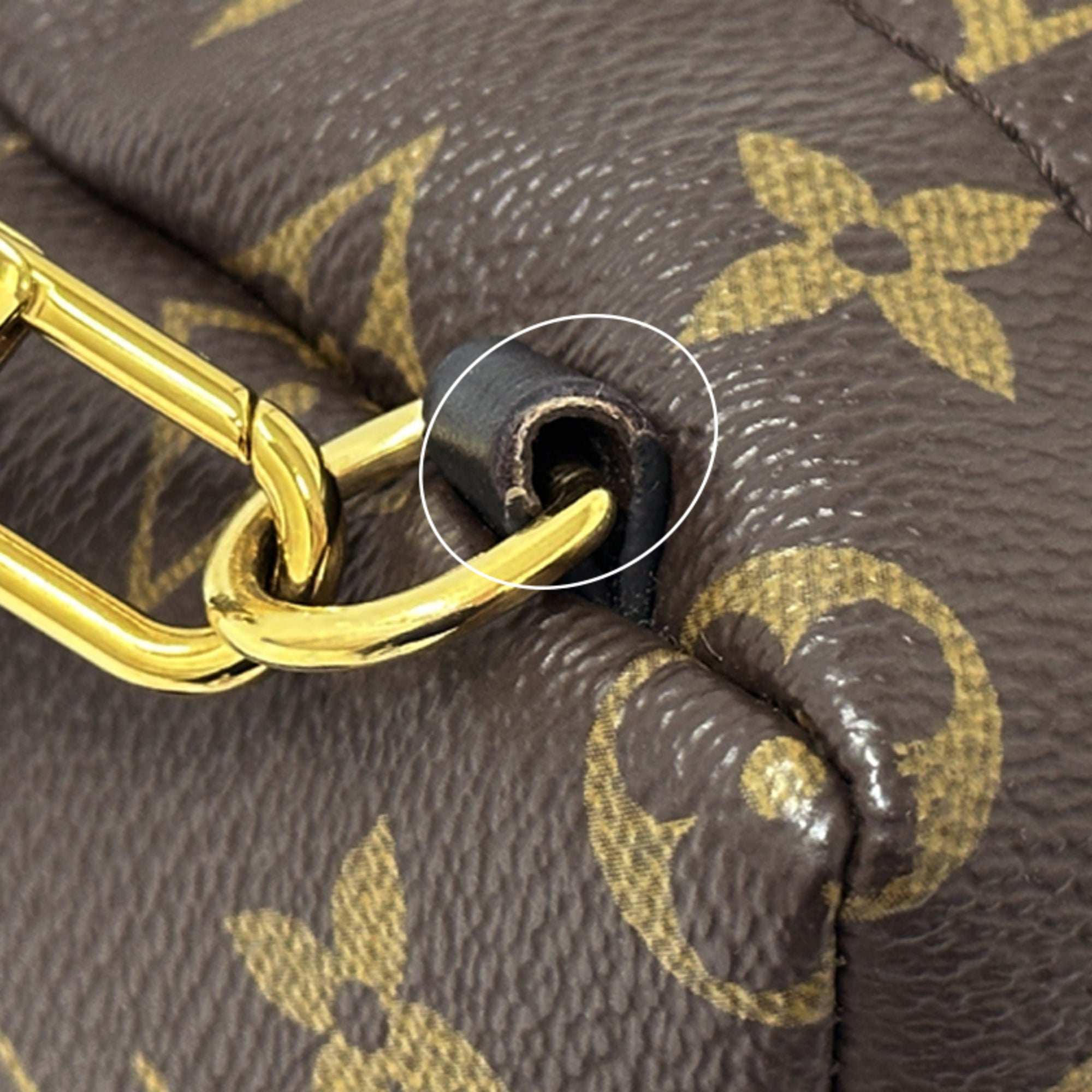 Louis Vuitton Monogram Black Brown Monogram Backpack (Pre-Owned)