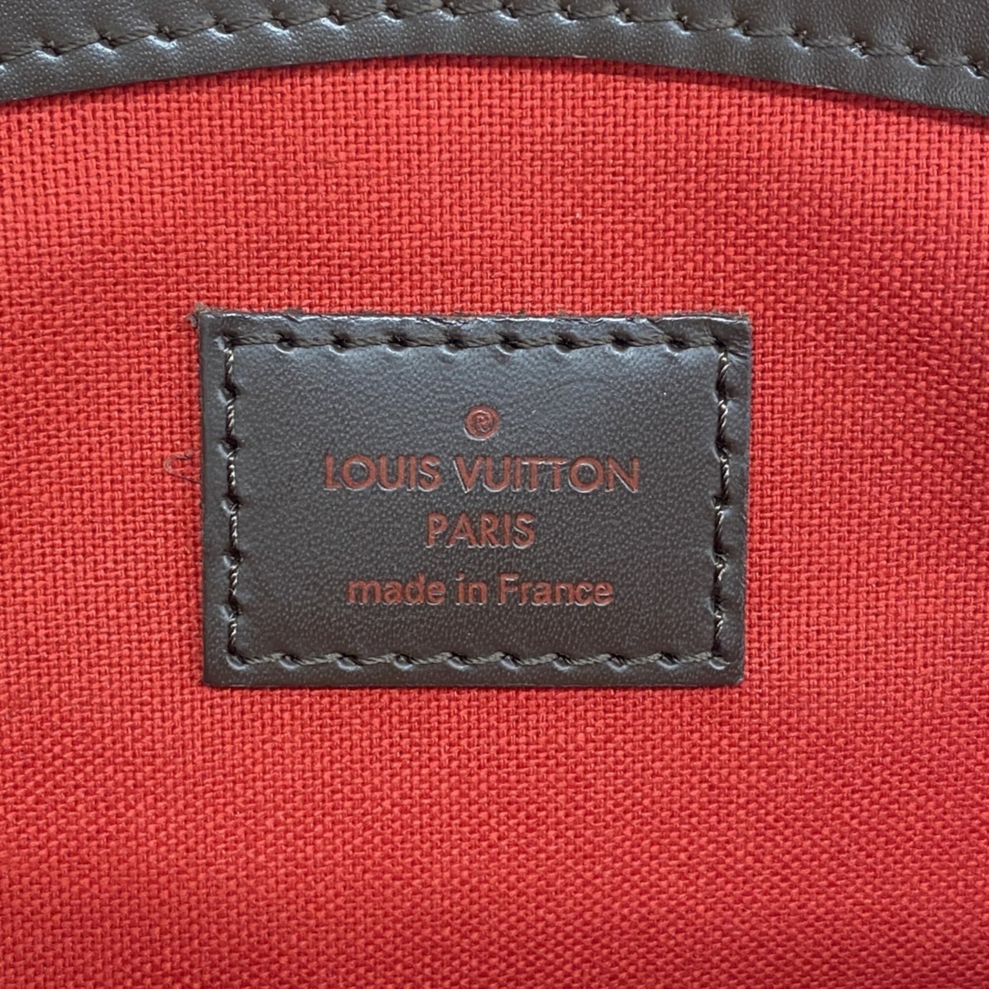 Louis Vuitton Ebene Handbag (Pre-Owned)