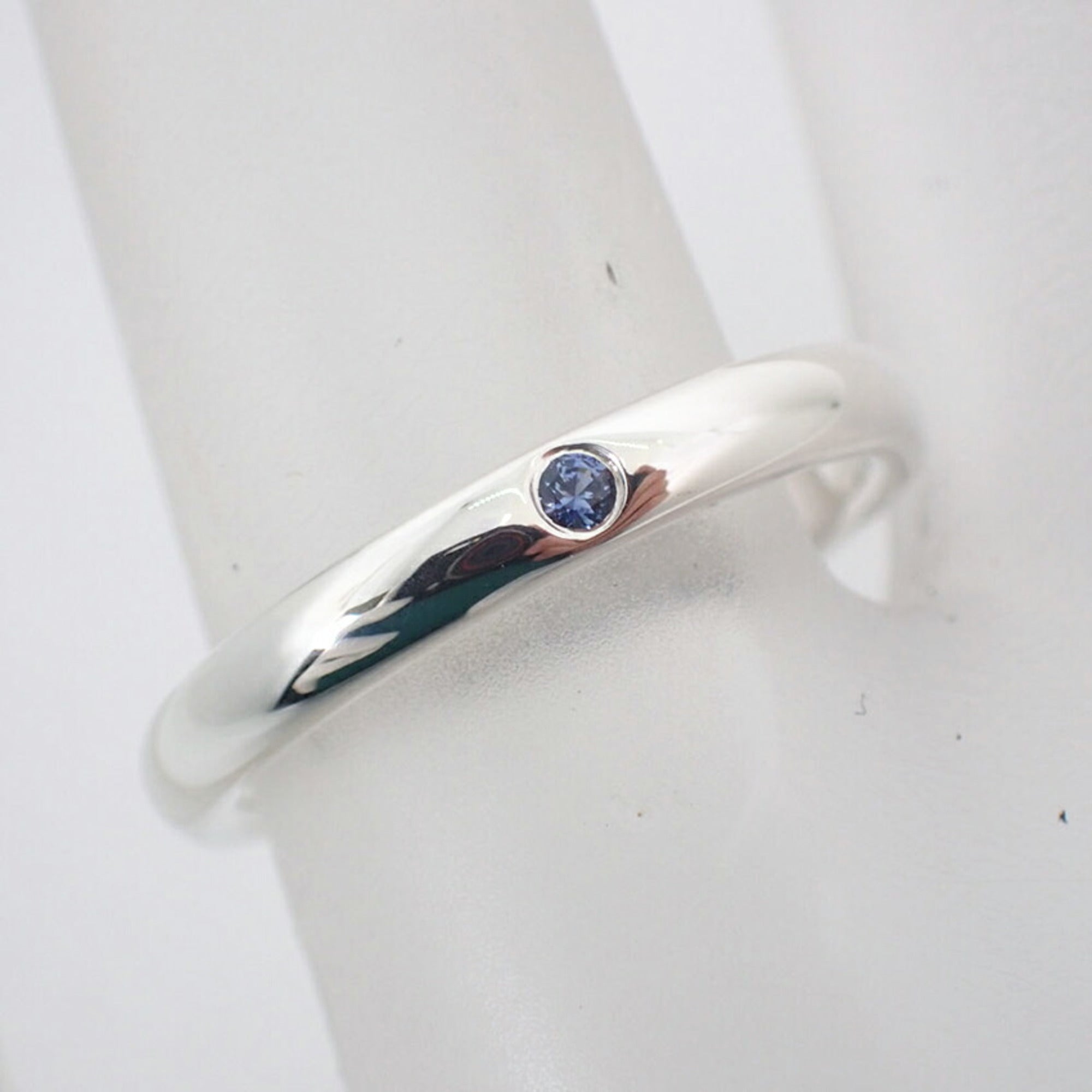Tiffany Blue Sterling Silver 925 Band Ring (Pre-Owned)