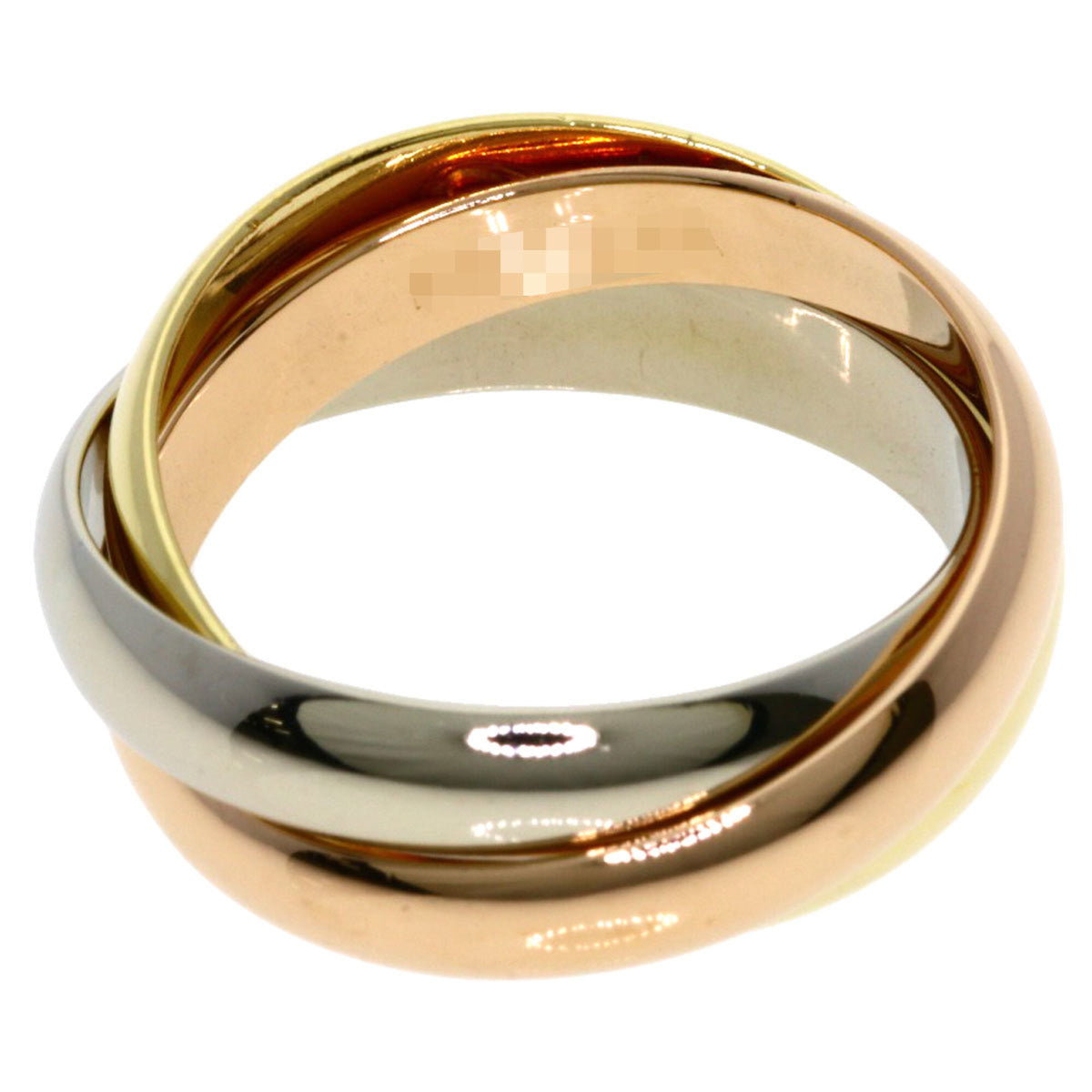 Cartier Trinity Yellow Gold (18K) Pink Gold (18K) White Gold (18K) Band Ring (Pre-Owned)