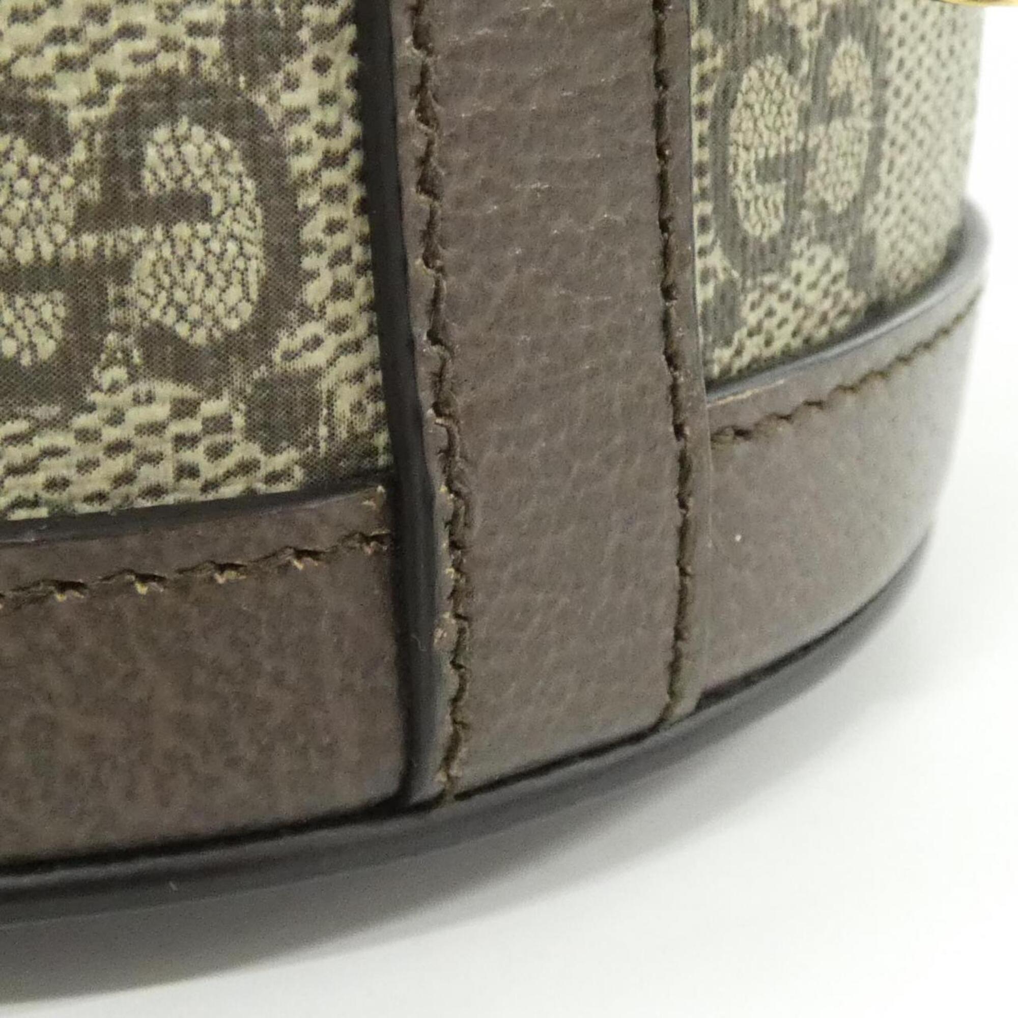 Gucci Beige Brown Gg Supreme Handbag (Pre-Owned)