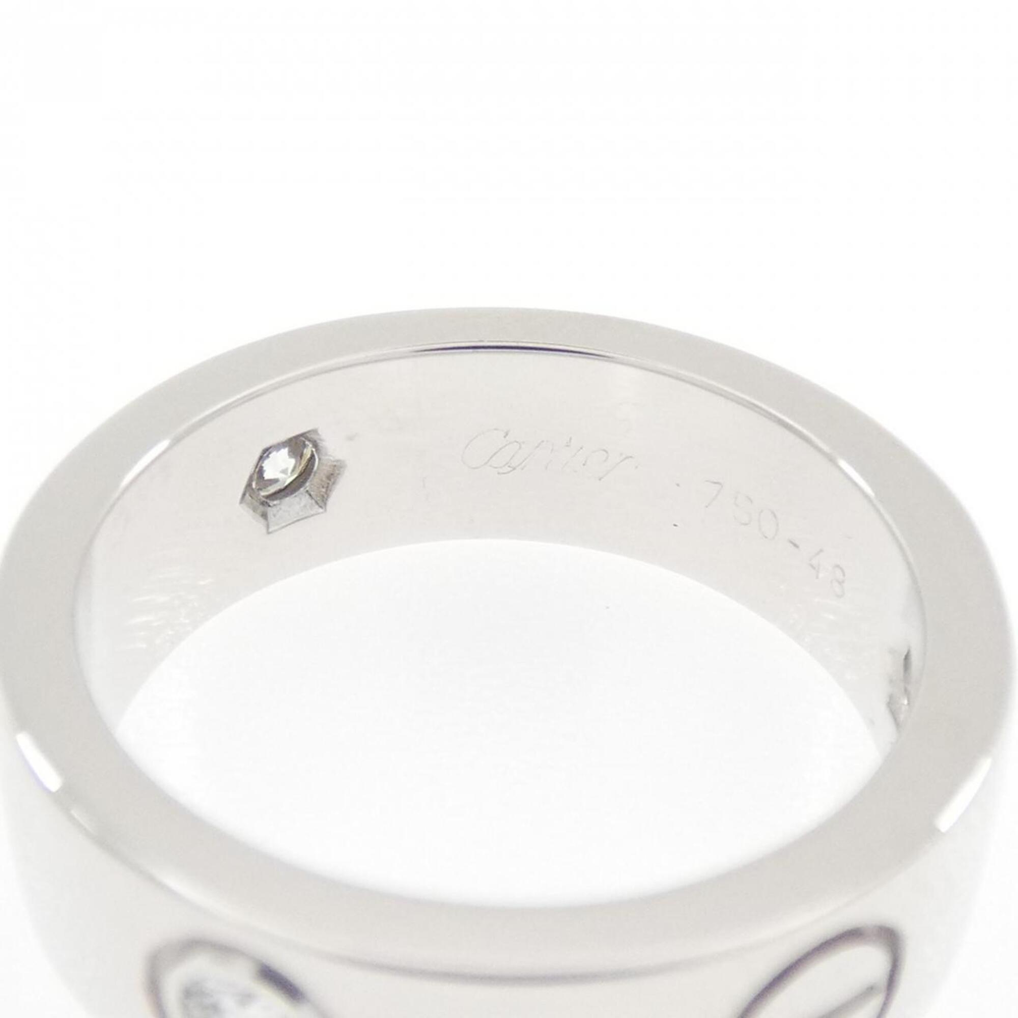 Cartier White Gold (18K) Band Ring (Pre-Owned)