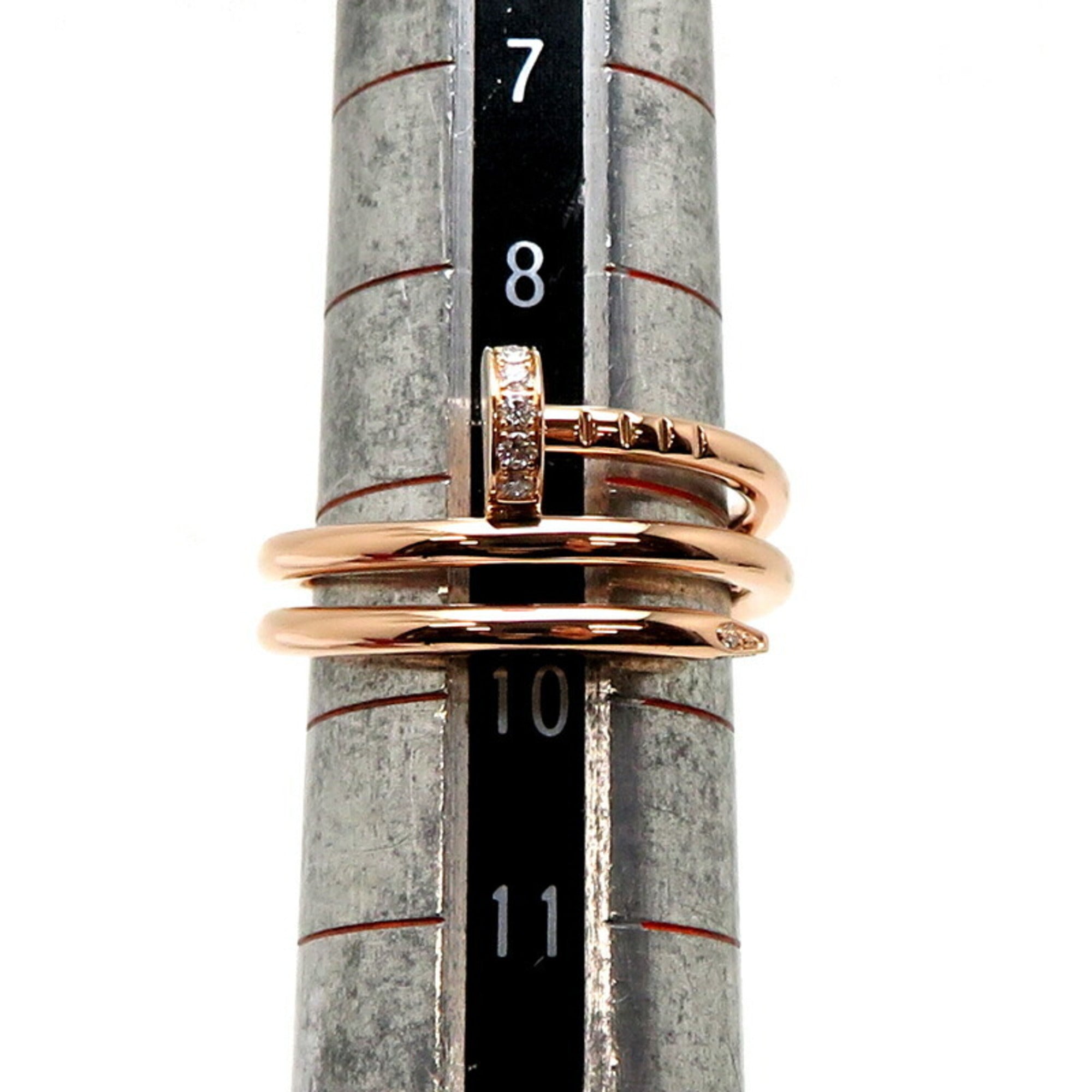 Cartier Juste Un Clou Pink Gold (18K) Band Ring (Pre-Owned)