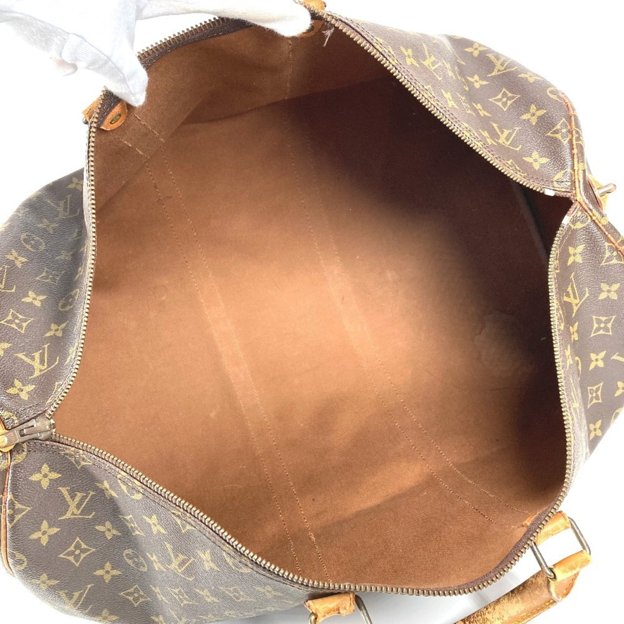 Louis Vuitton Monogram Brown Monogram Boston Bag Handbag (Pre-Owned)