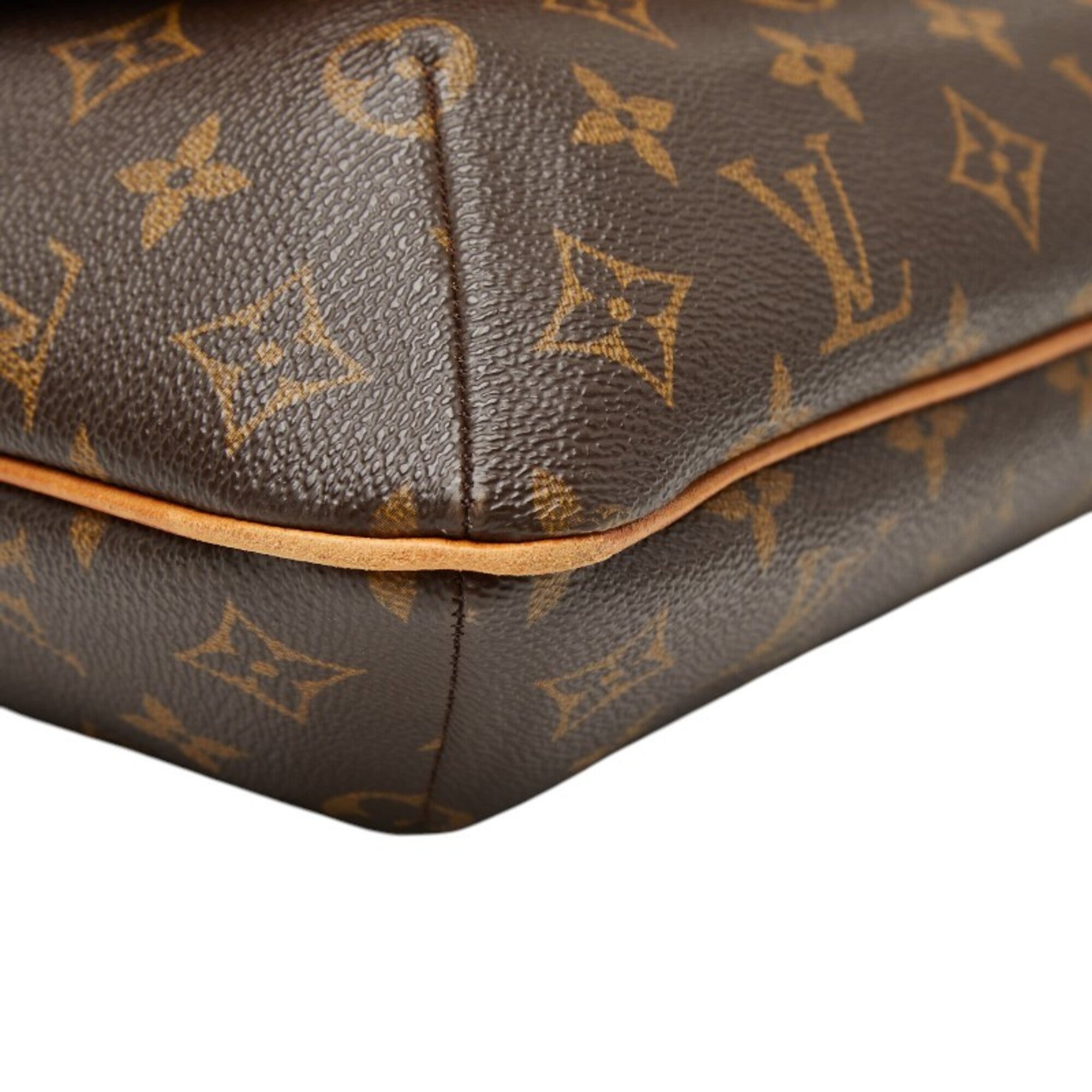 Louis Vuitton Monogram Brown Pvc Leather Shoulder Bag (Pre-Owned)