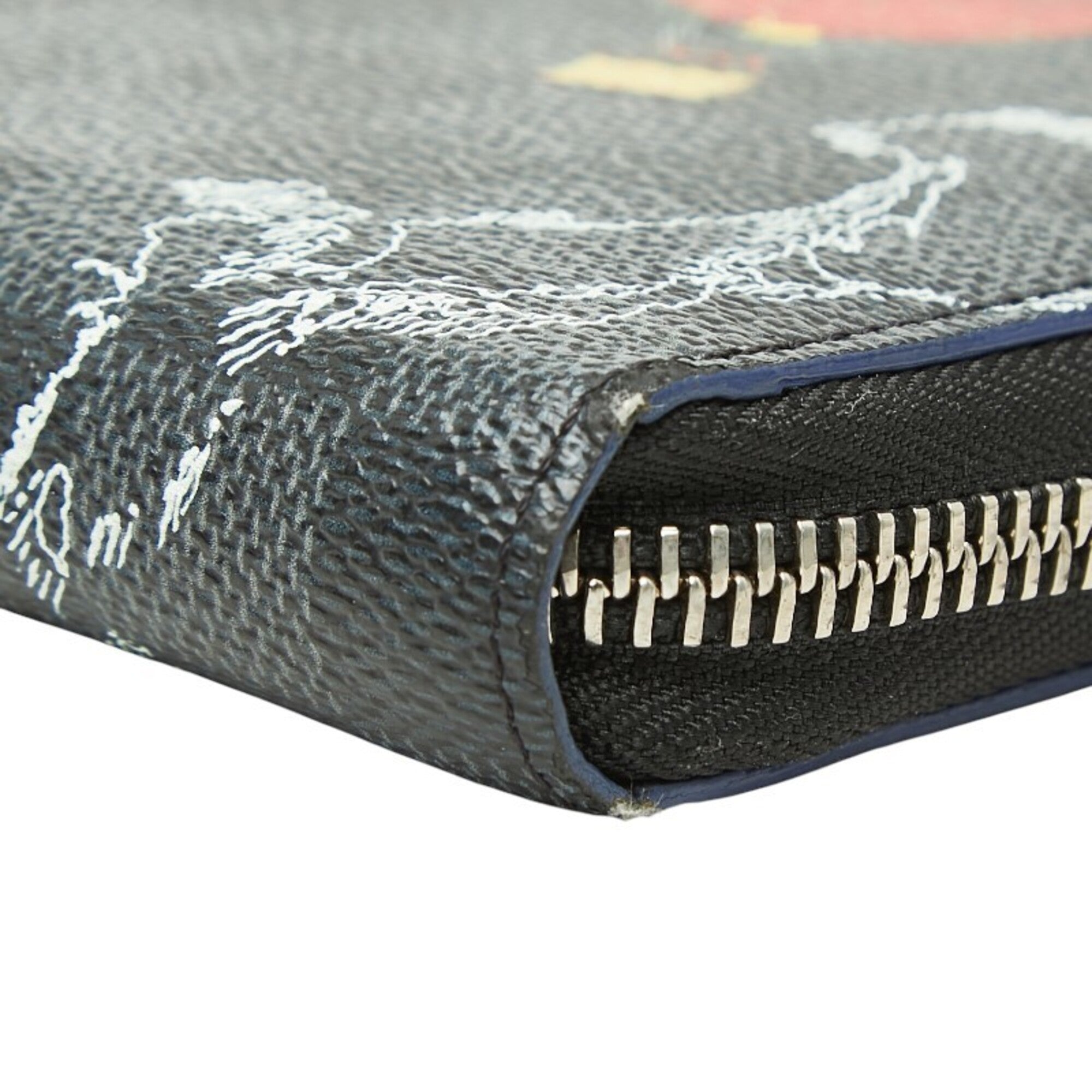 Louis Vuitton Pvc Leather Long Wallet (Bi-Fold) (Pre-Owned)
