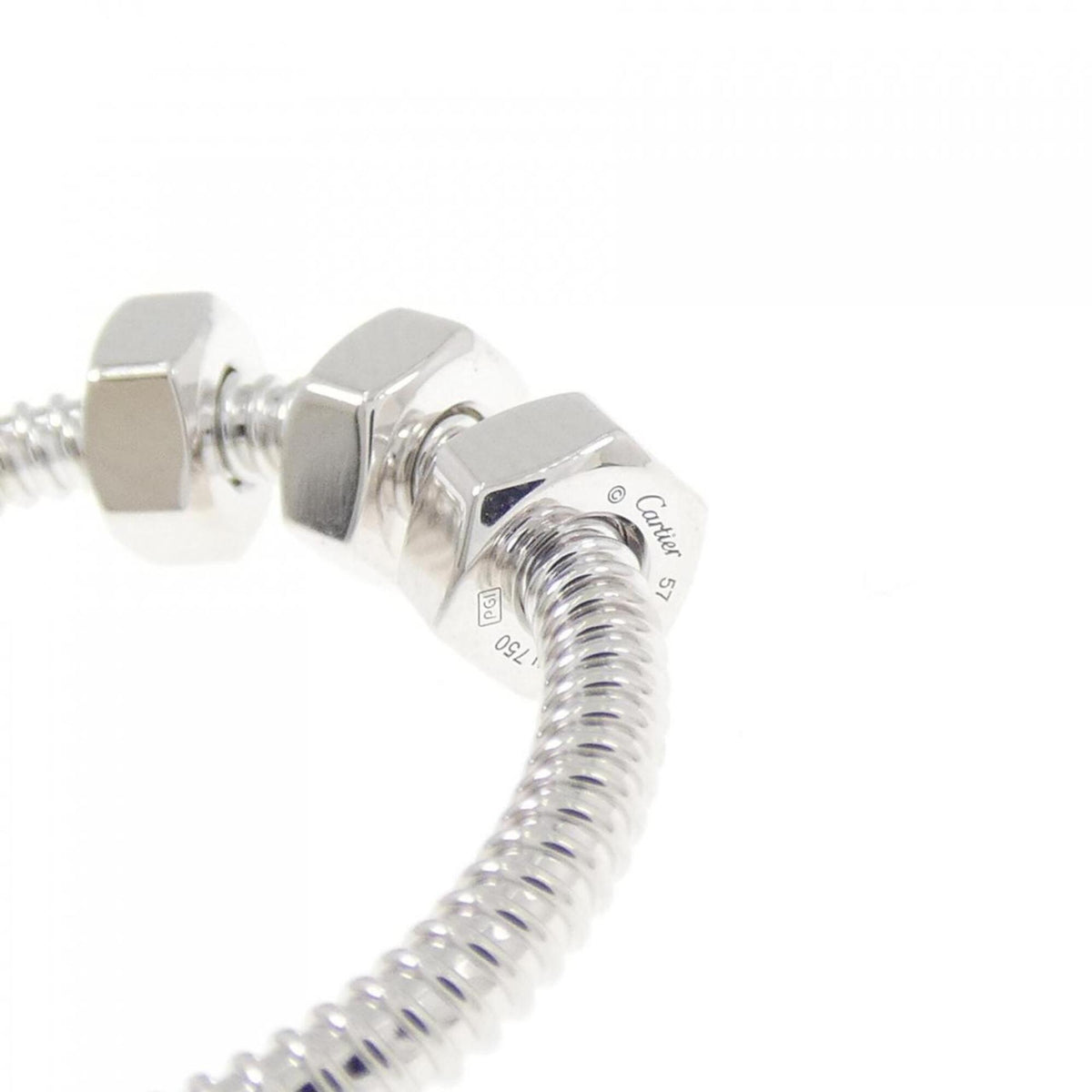 Cartier White Gold (18K) Band Ring (Pre-Owned)