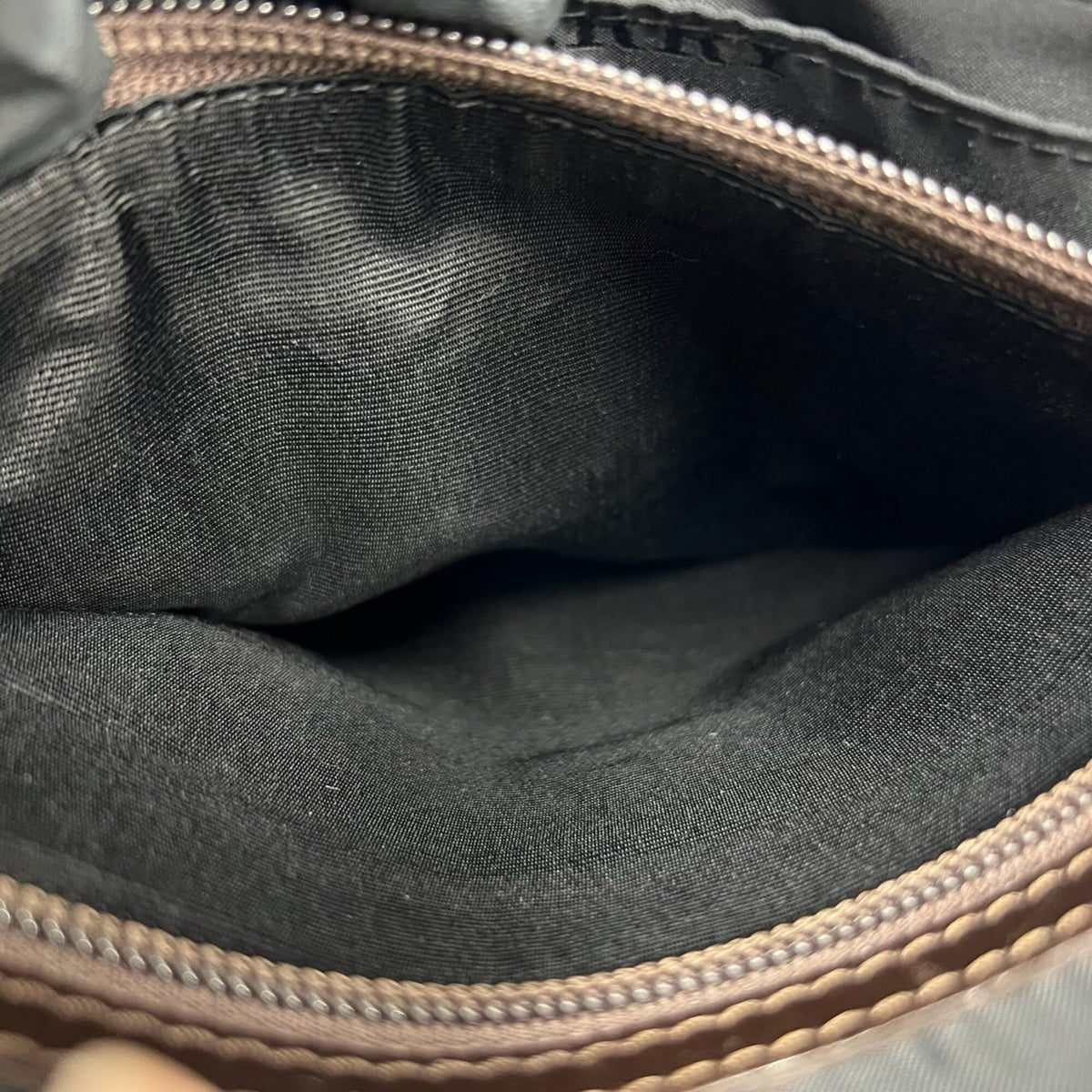 Burberry Beige Brown Canvas Leather Shoulder Bag (Pre-Owned)