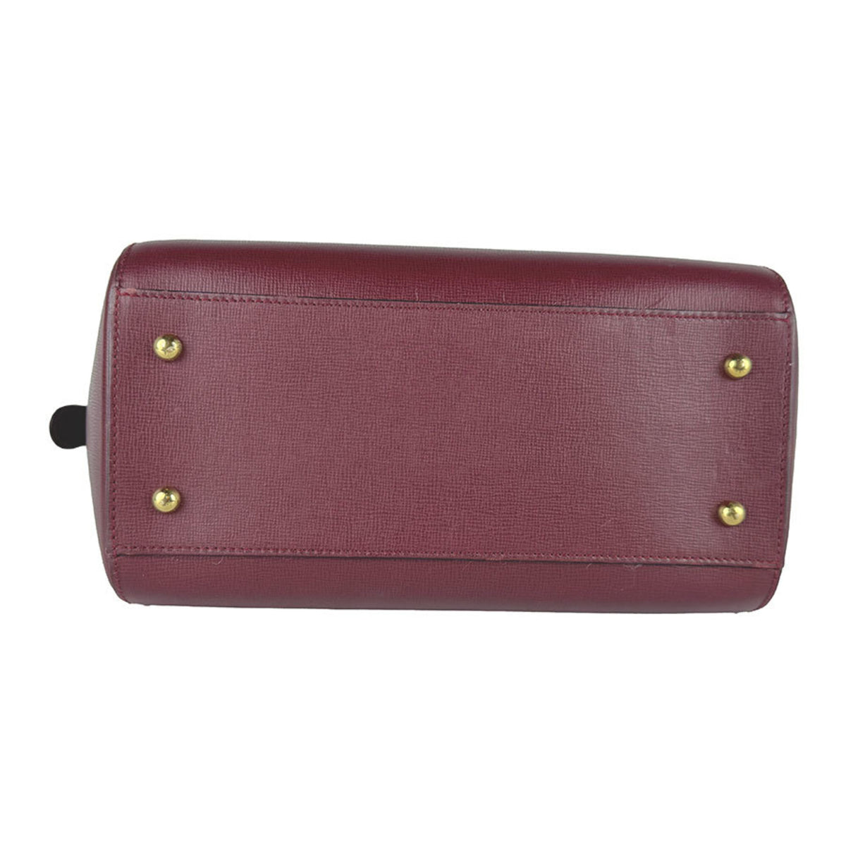 Cartier Bordeaux Leather Handbag (Pre-Owned)