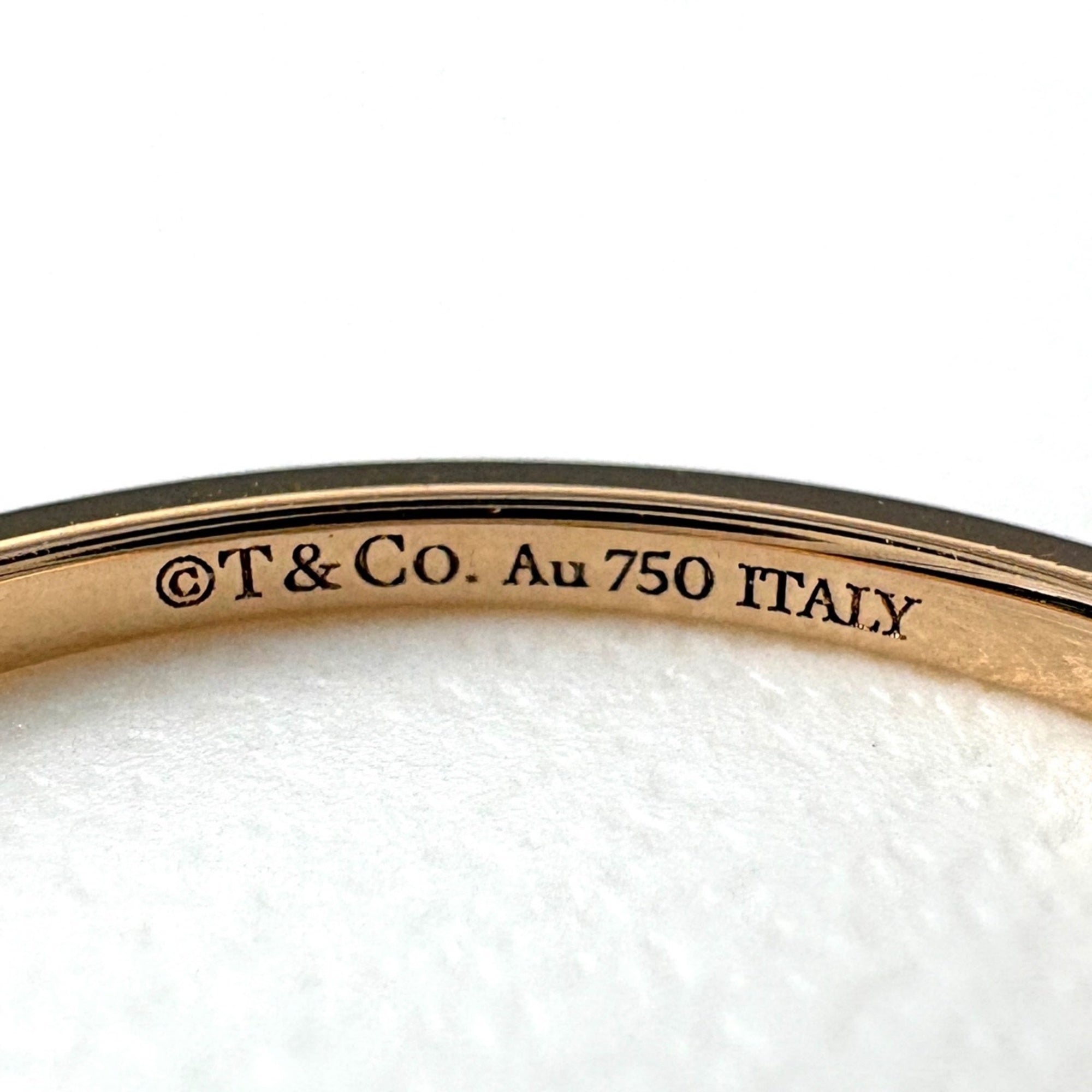 Tiffany Pink Gold (18K) Band Ring (Pre-Owned)