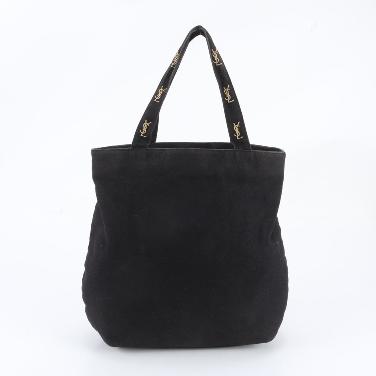 Yves Saint Laurent Black Handbag Shoulder Bag Tote Bag (Pre-Owned)