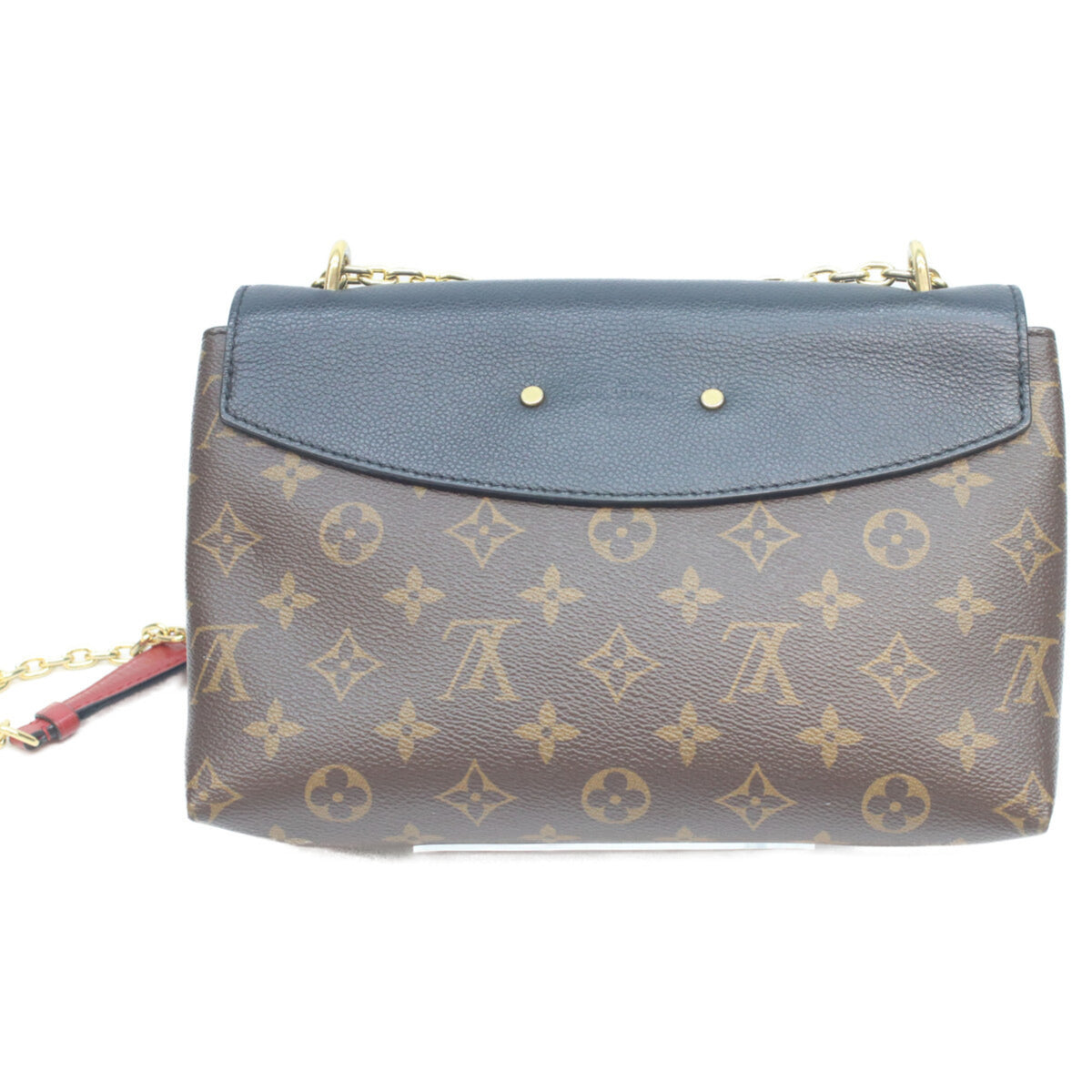 Louis Vuitton Black Brown Monogram Shoulder Bag (Pre-Owned)